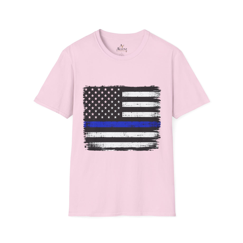 Thin Blue Line Unisex Softstyle T-Shirt