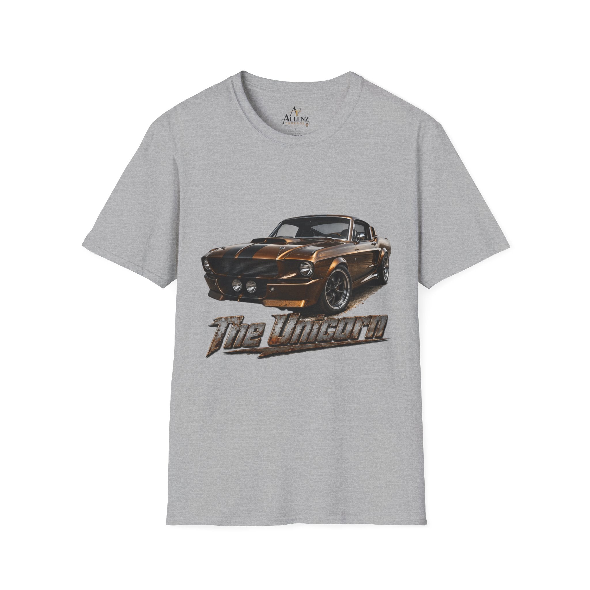The Unicorn 67 Mustang Unisex Softstyle T-Shirt