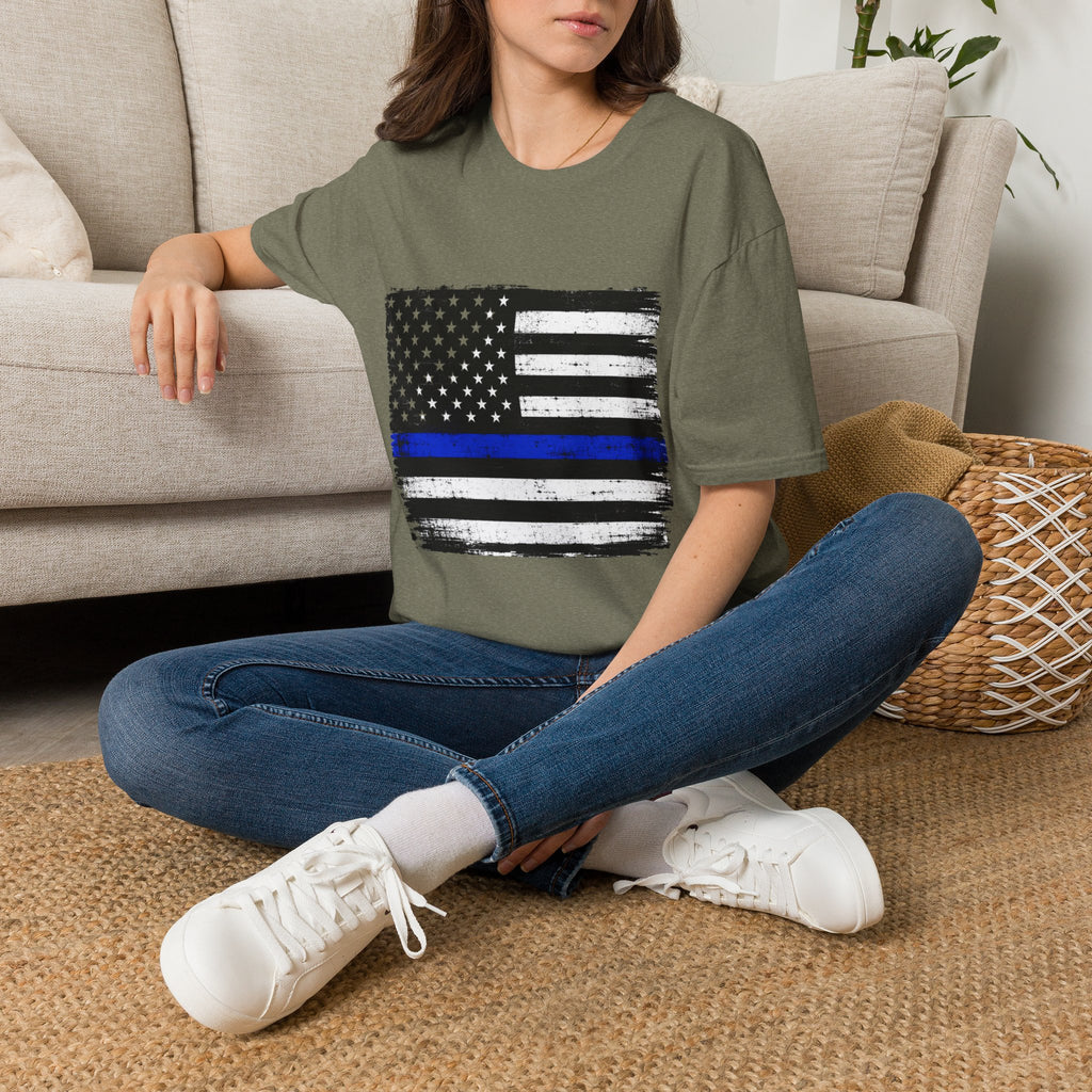 Thin Blue Line Unisex Softstyle T-Shirt