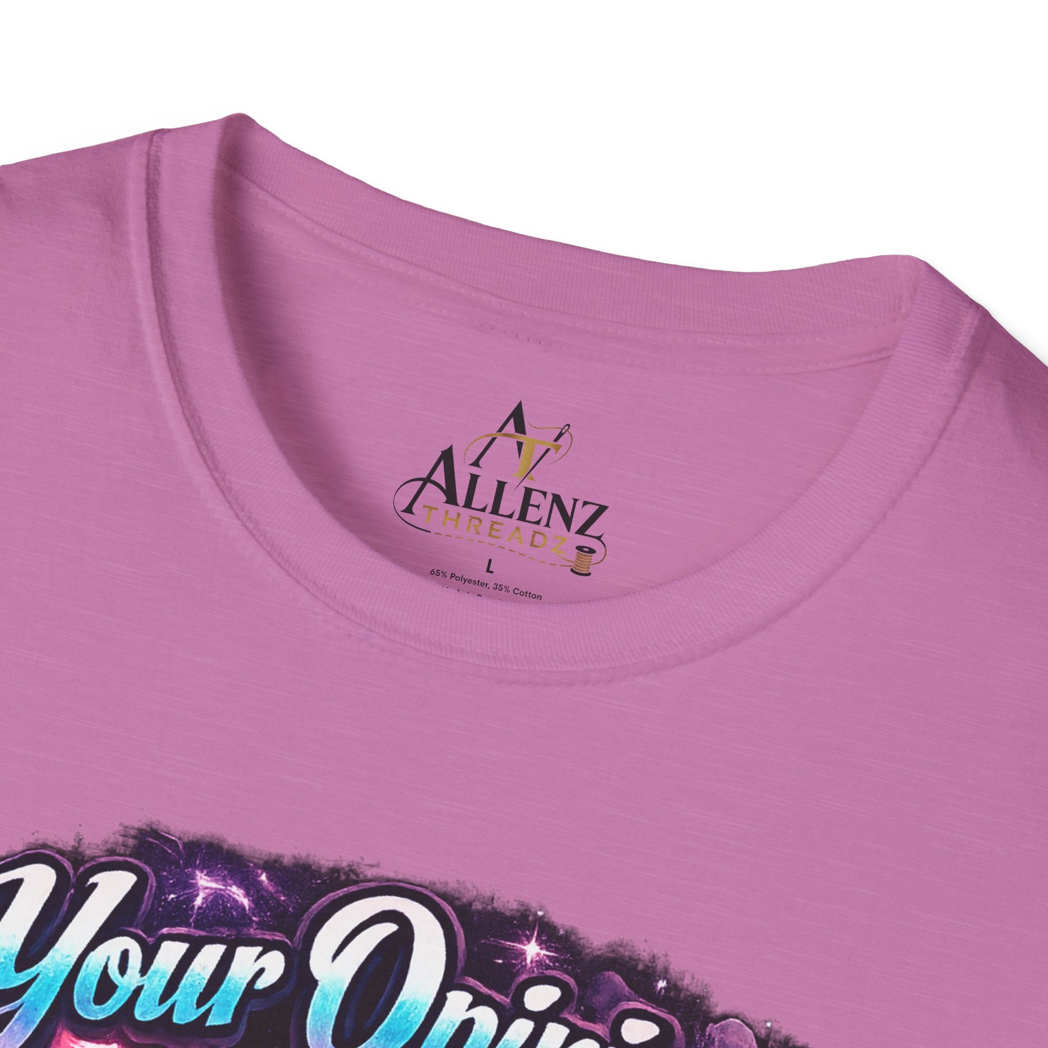 T-Shirt — "Your Opinion Doesn't Define Me, I Define Myself" Empowerment Graphic Tee