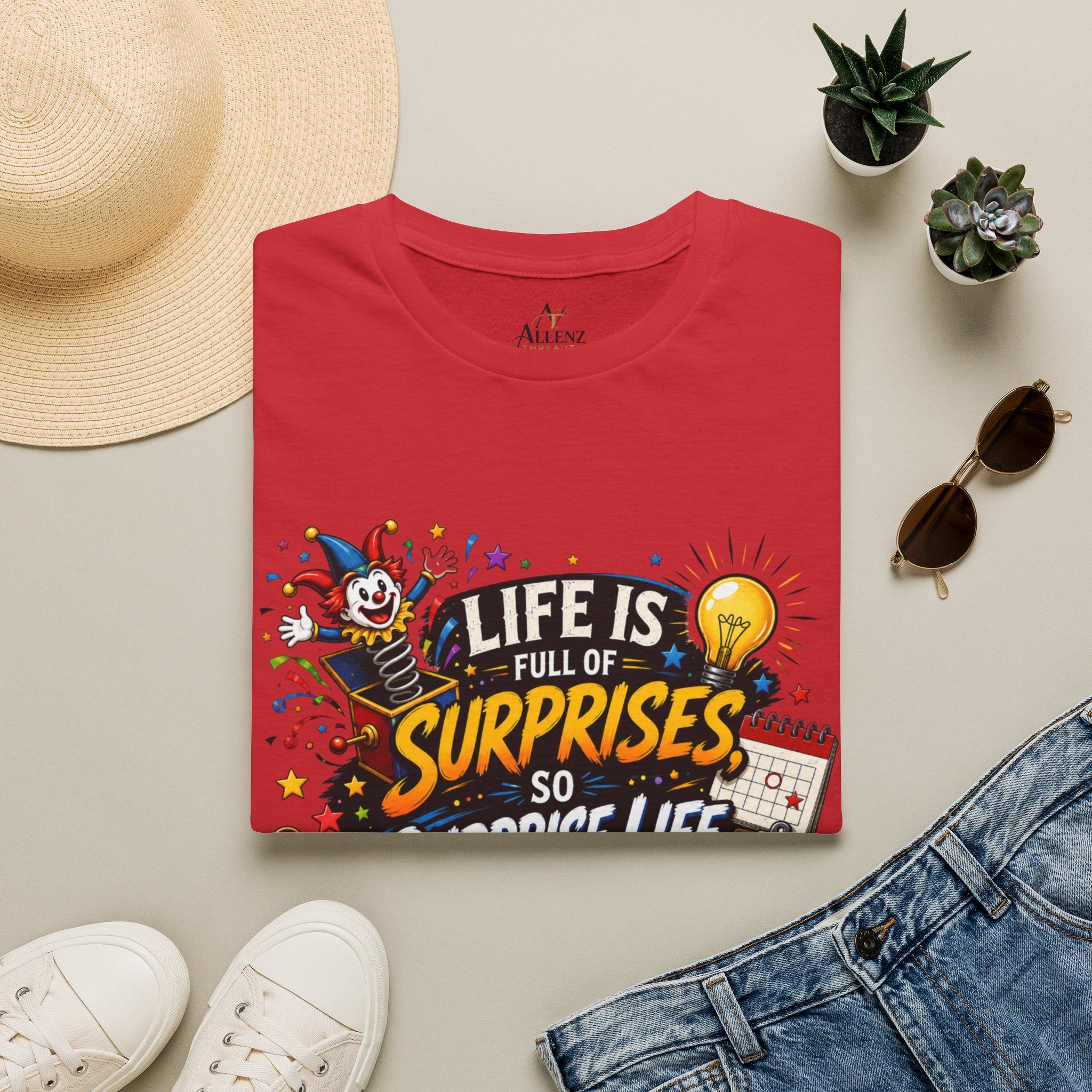 Life's Surprises Unisex Softstyle T-Shirt