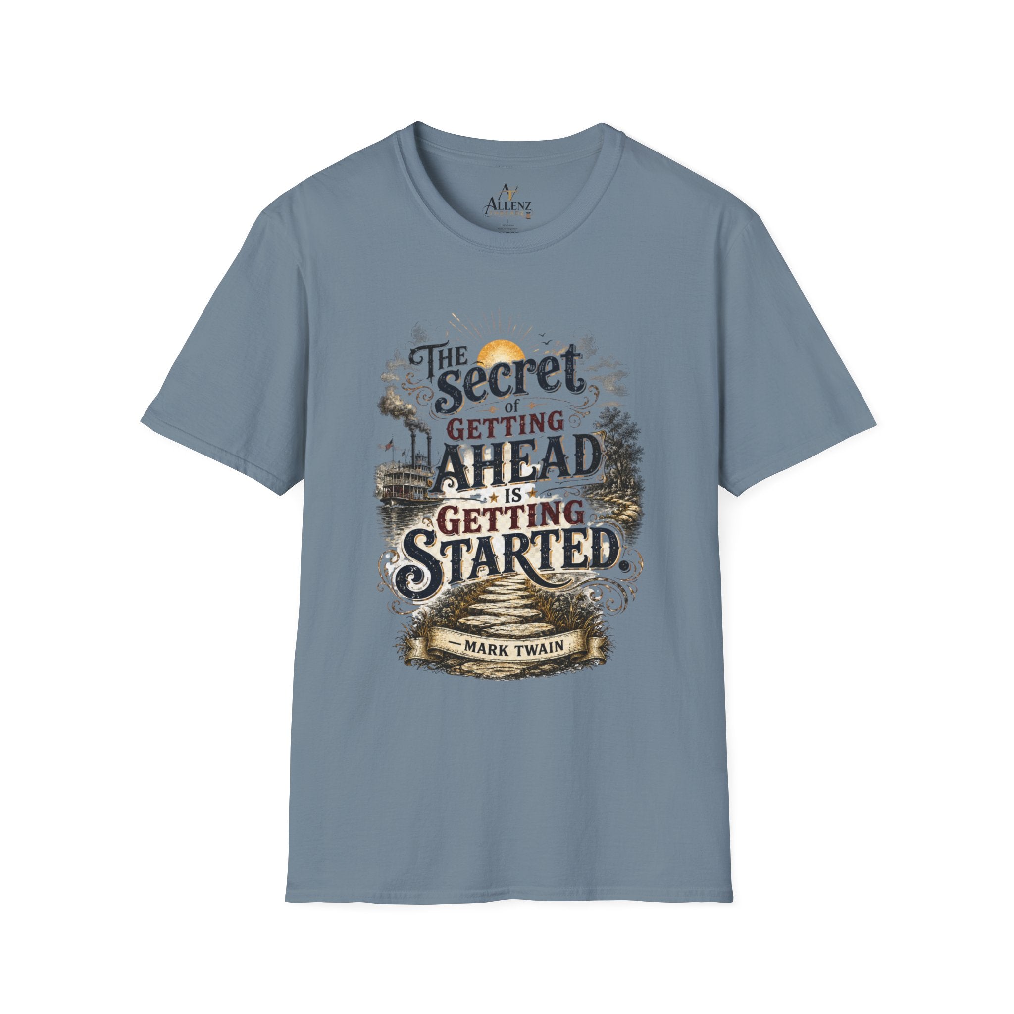 The Secret to Getting Ahead Unisex Softstyle T-Shirt