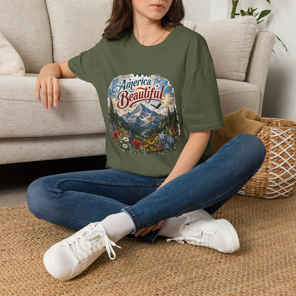 America the Beautiful Unisex Softstyle T-Shirt