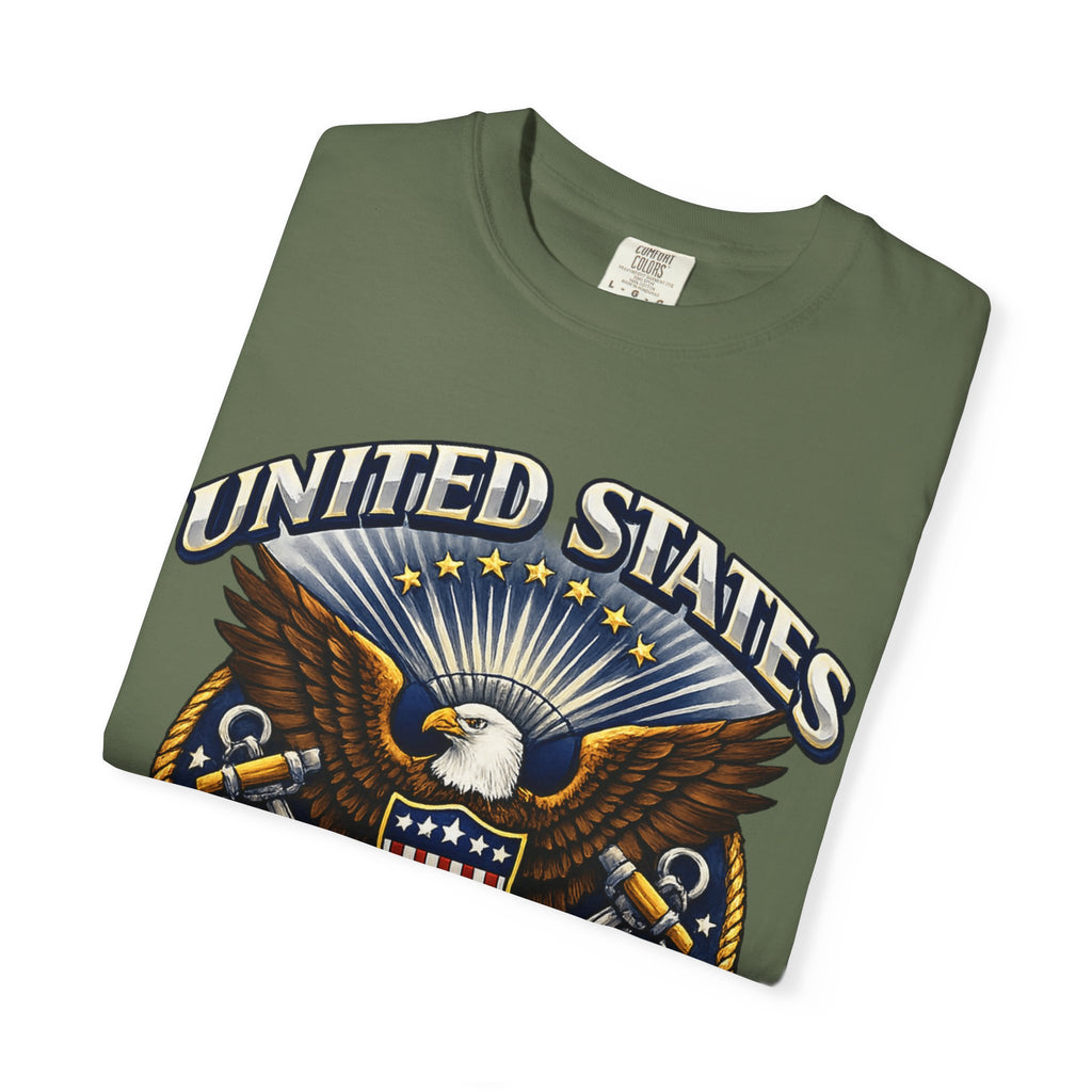 United States Navy Eagle Graphic T-Shirt — Honor Courage Commitment
