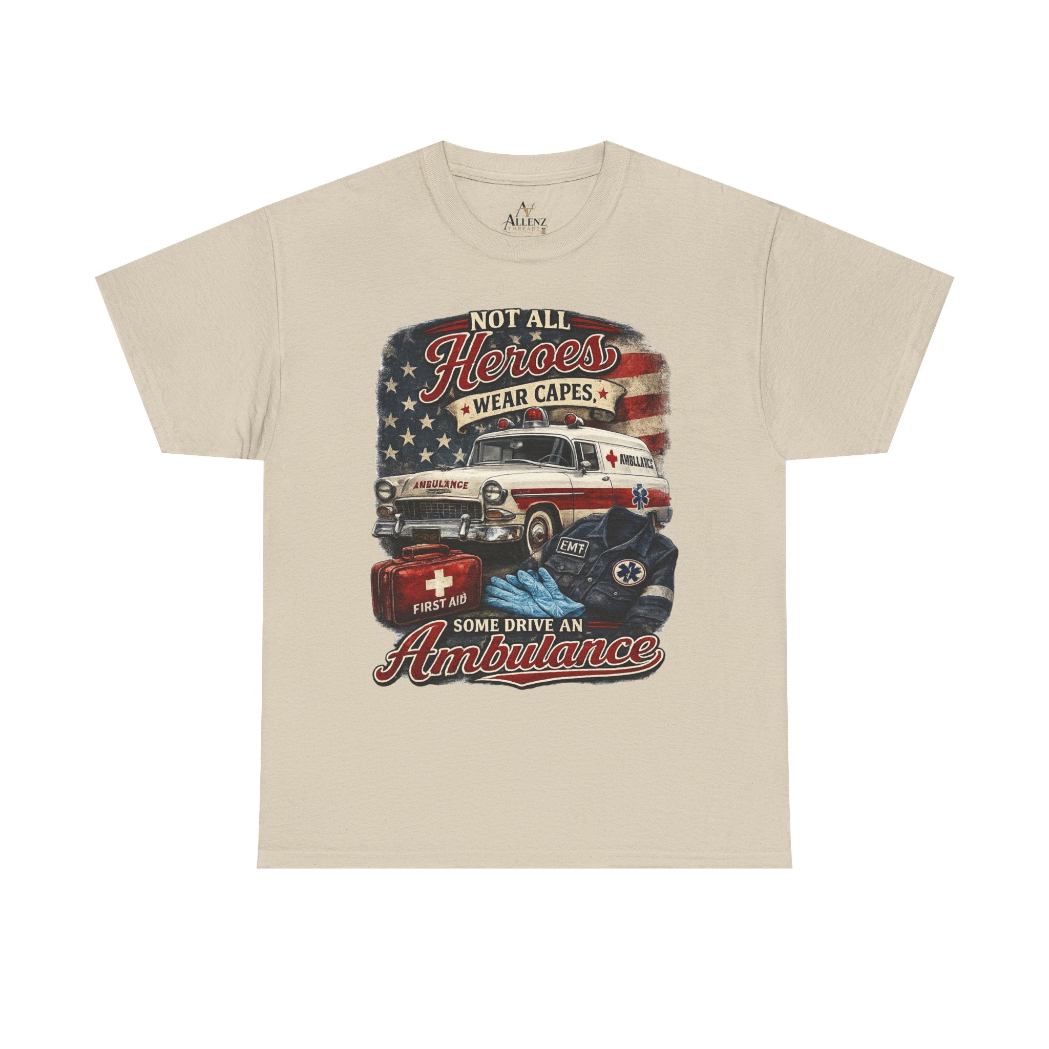 Ambulance Hero Unisex Heavy Cotton Tee