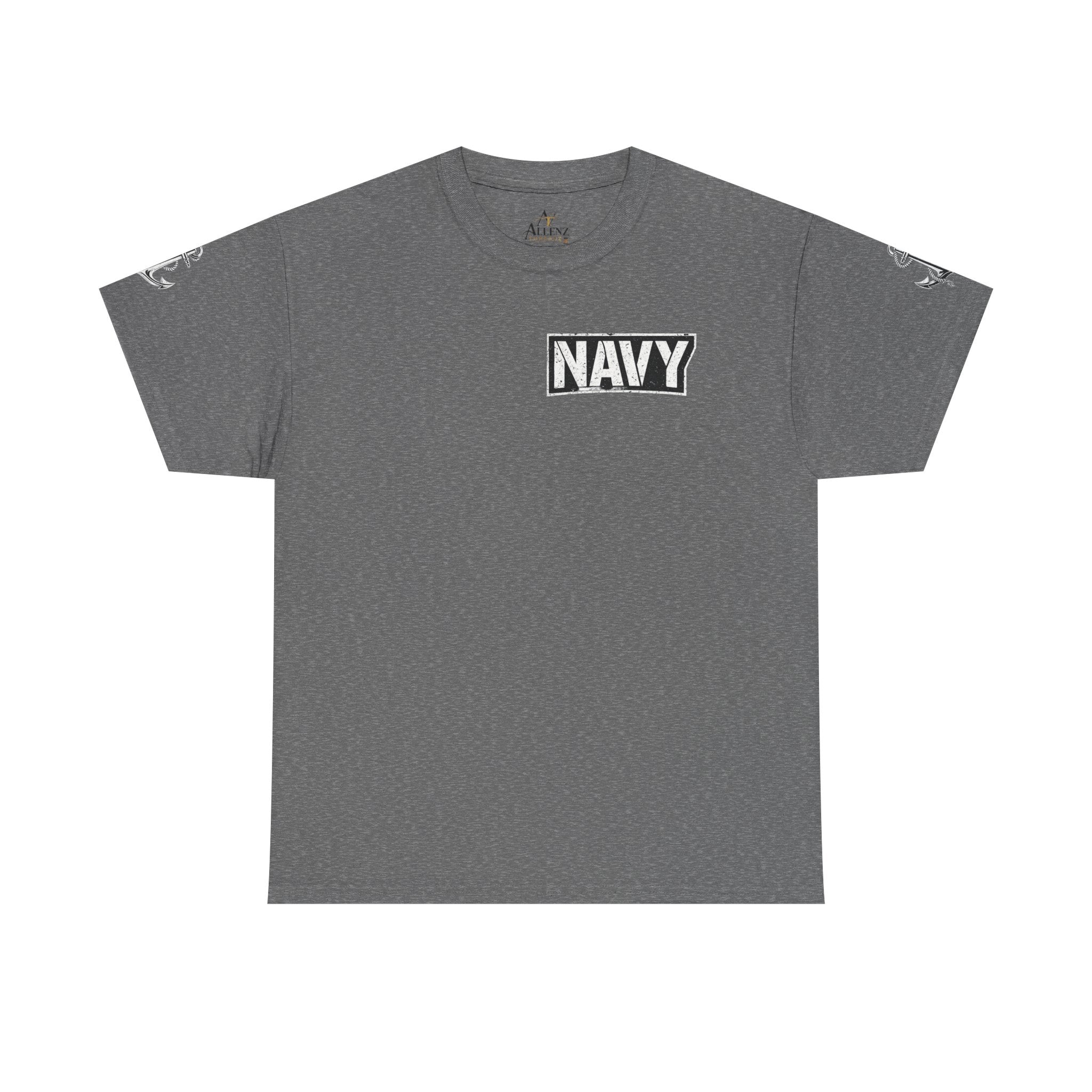 Unisex Heavy Cotton Tee⚓ “I’m A Grumpy Old Navy Veteran” Funny Veteran Shirt ⚓