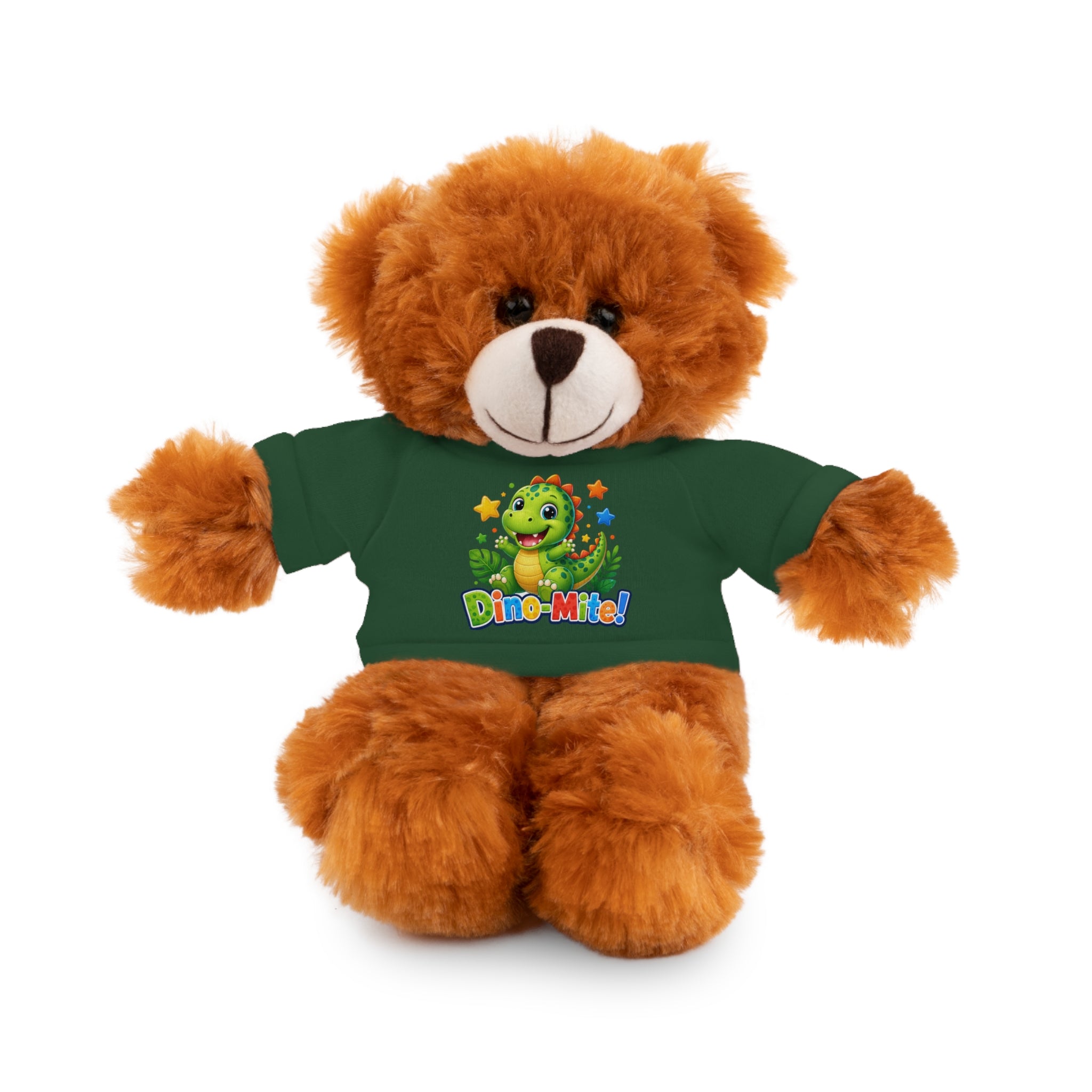 Kids Stuffed Animal with Dino-Mite T-Shirt