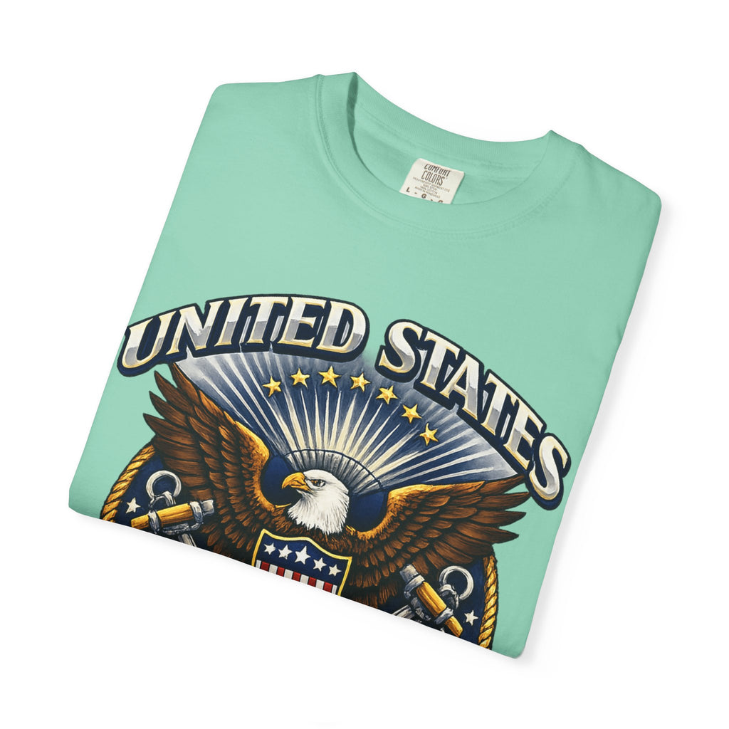 United States Navy Eagle Graphic T-Shirt — Honor Courage Commitment