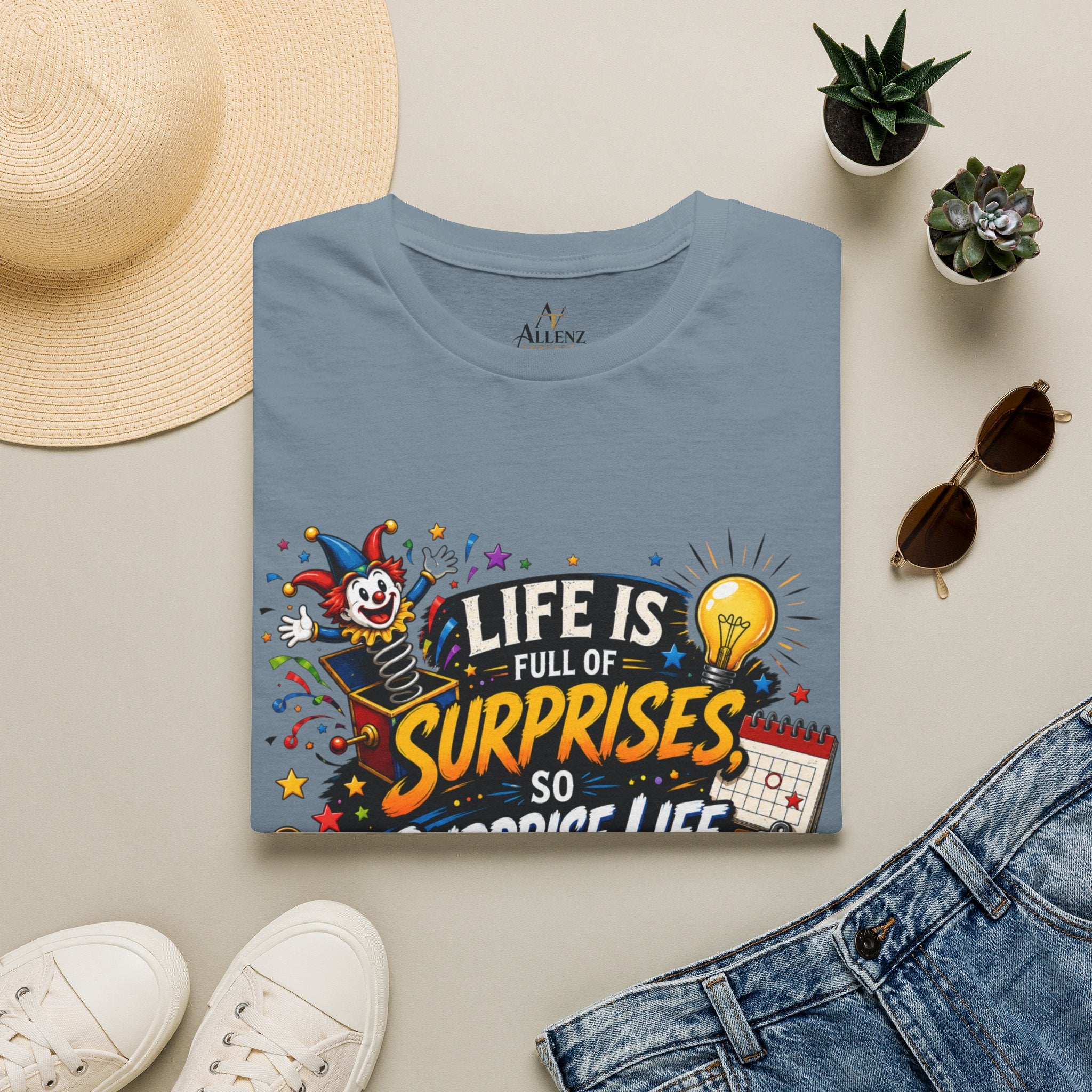 Life's Surprises Unisex Softstyle T-Shirt