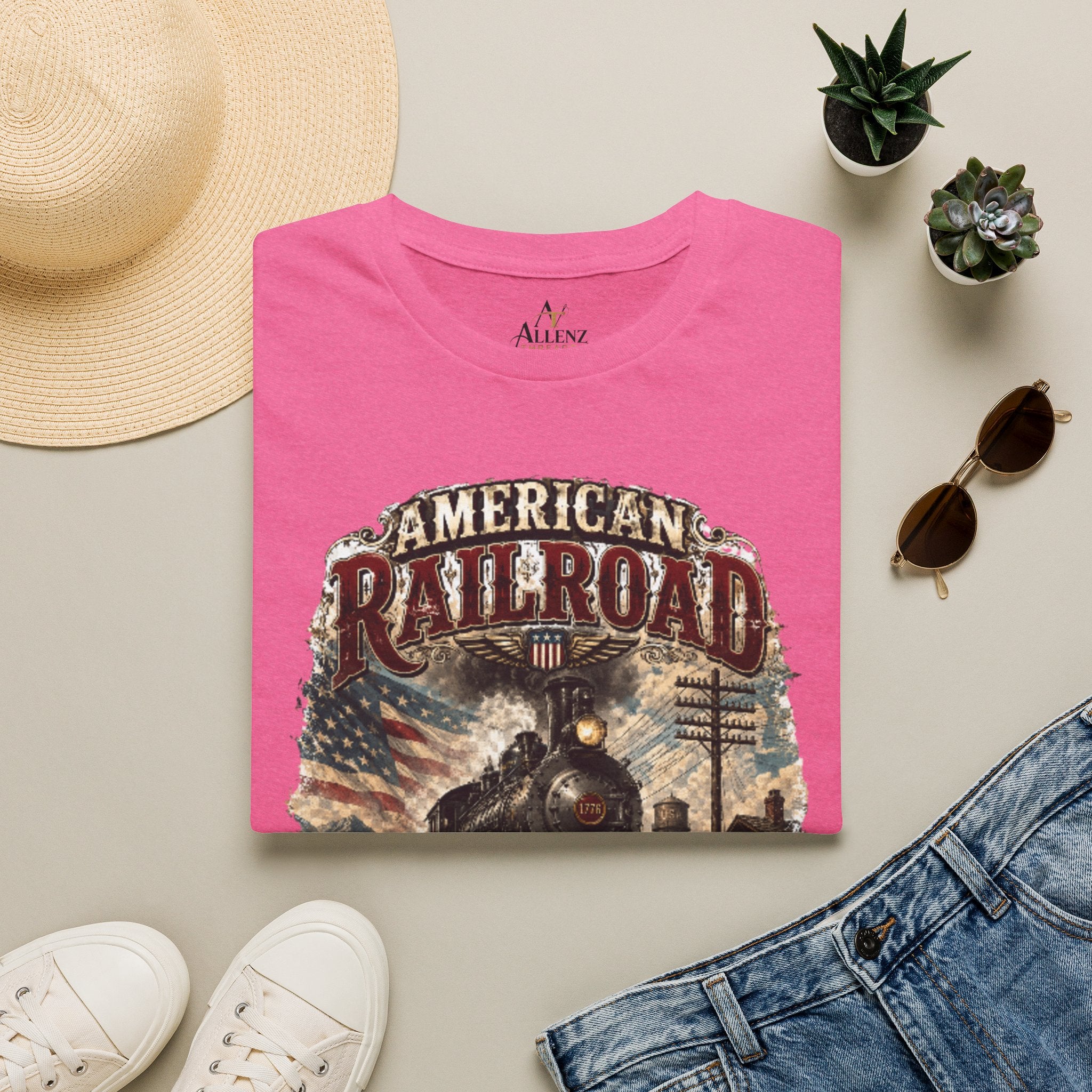 American Railroad Unisex Softstyle T-Shirt