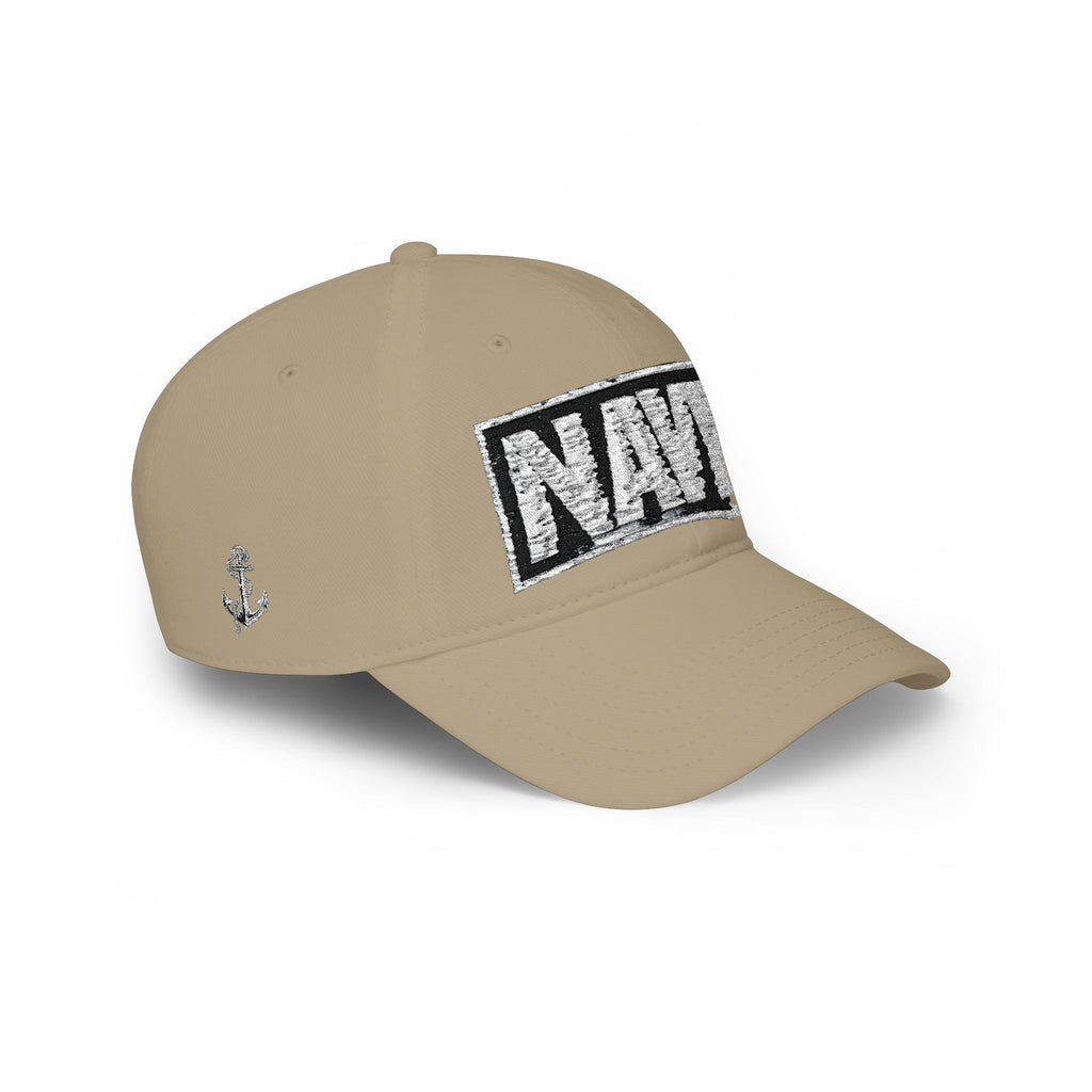 Low Profile Baseball NAVY Cap