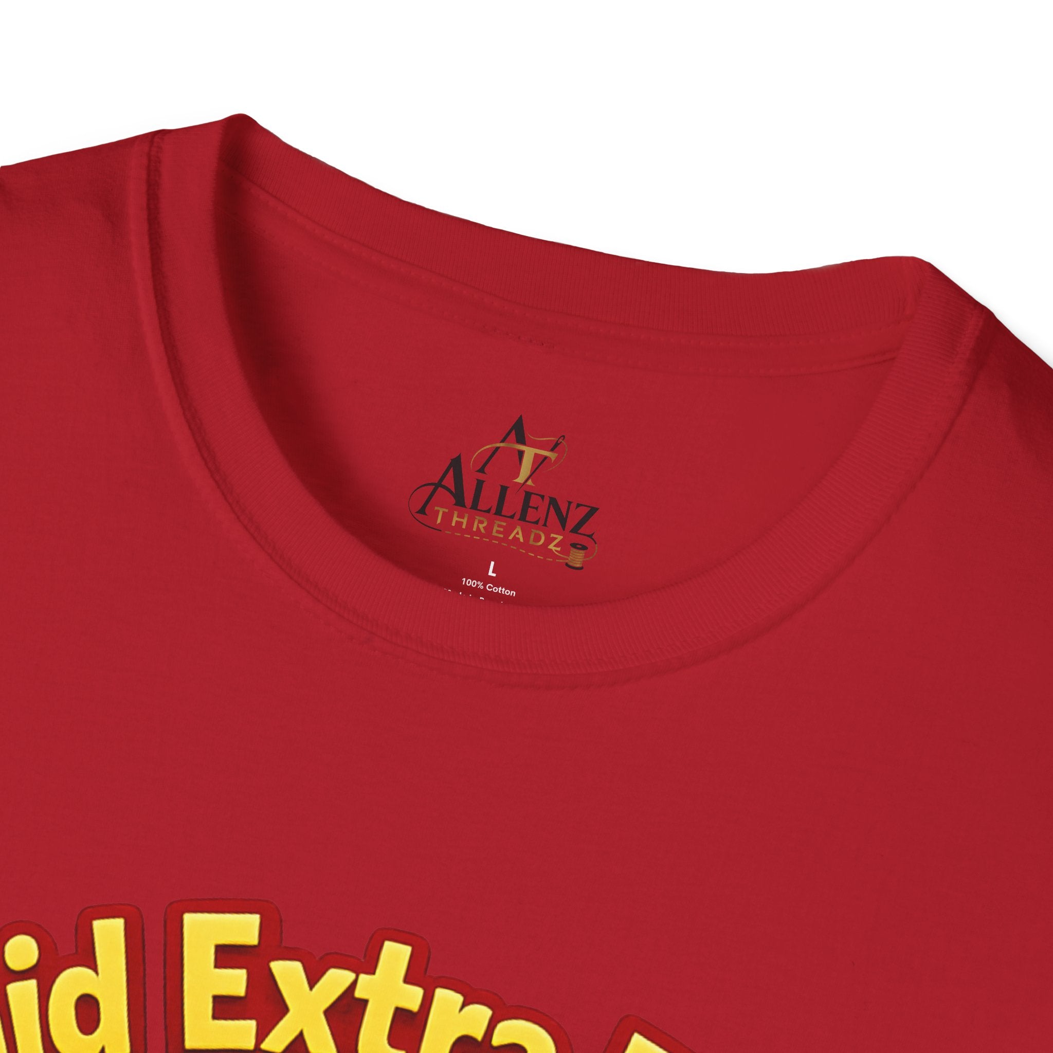 T-Shirt — “I Said Extra Fries, Not Exercise” Funny Chicken Graphic Tee