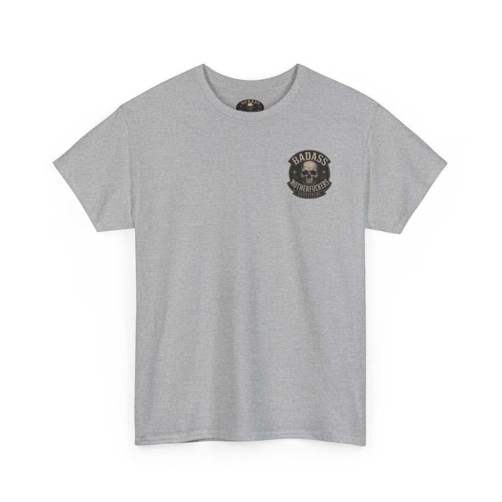 Badass Motherfu.... Bike Unisex Heavy Cotton Tee
