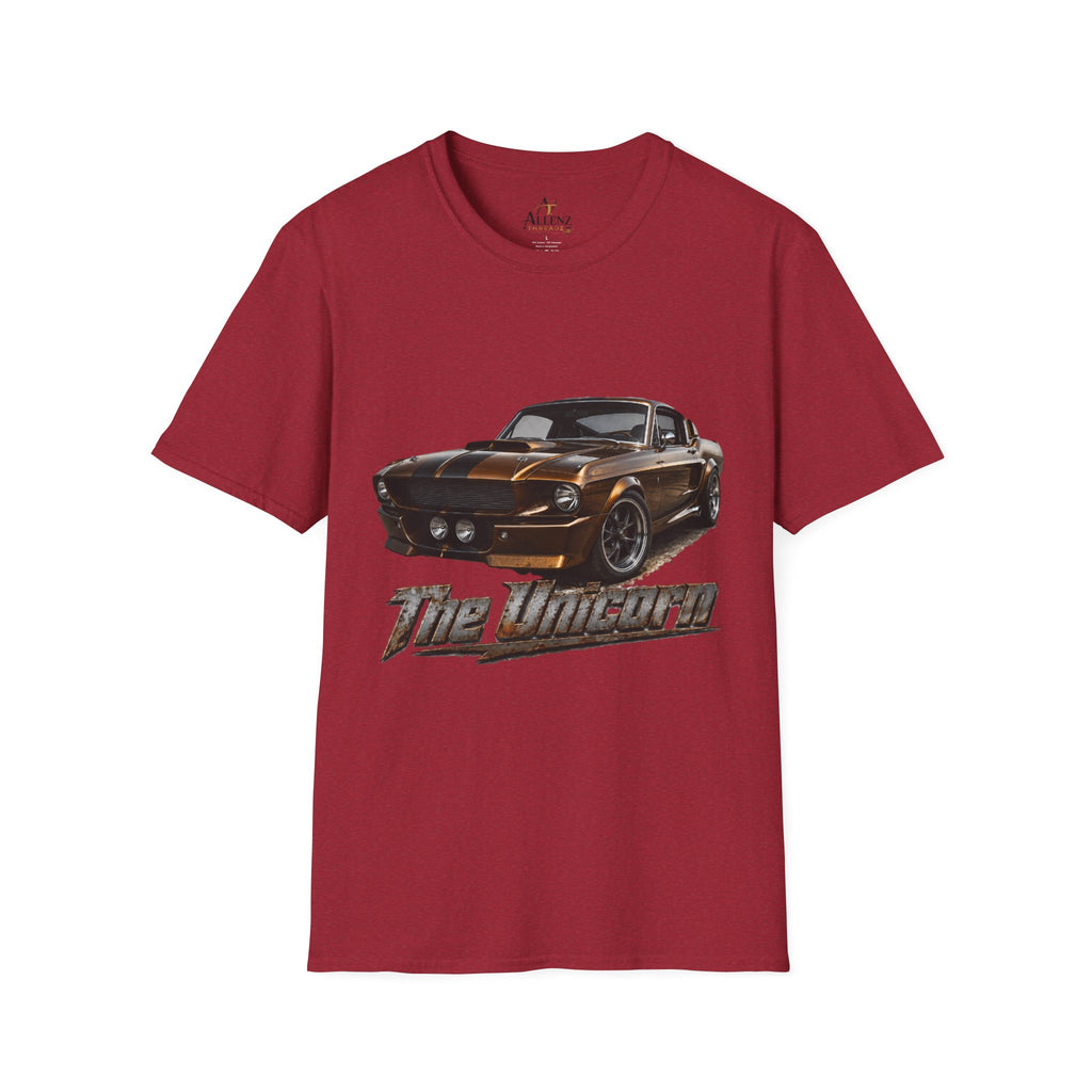 The Unicorn 67 Mustang Unisex Softstyle T-Shirt