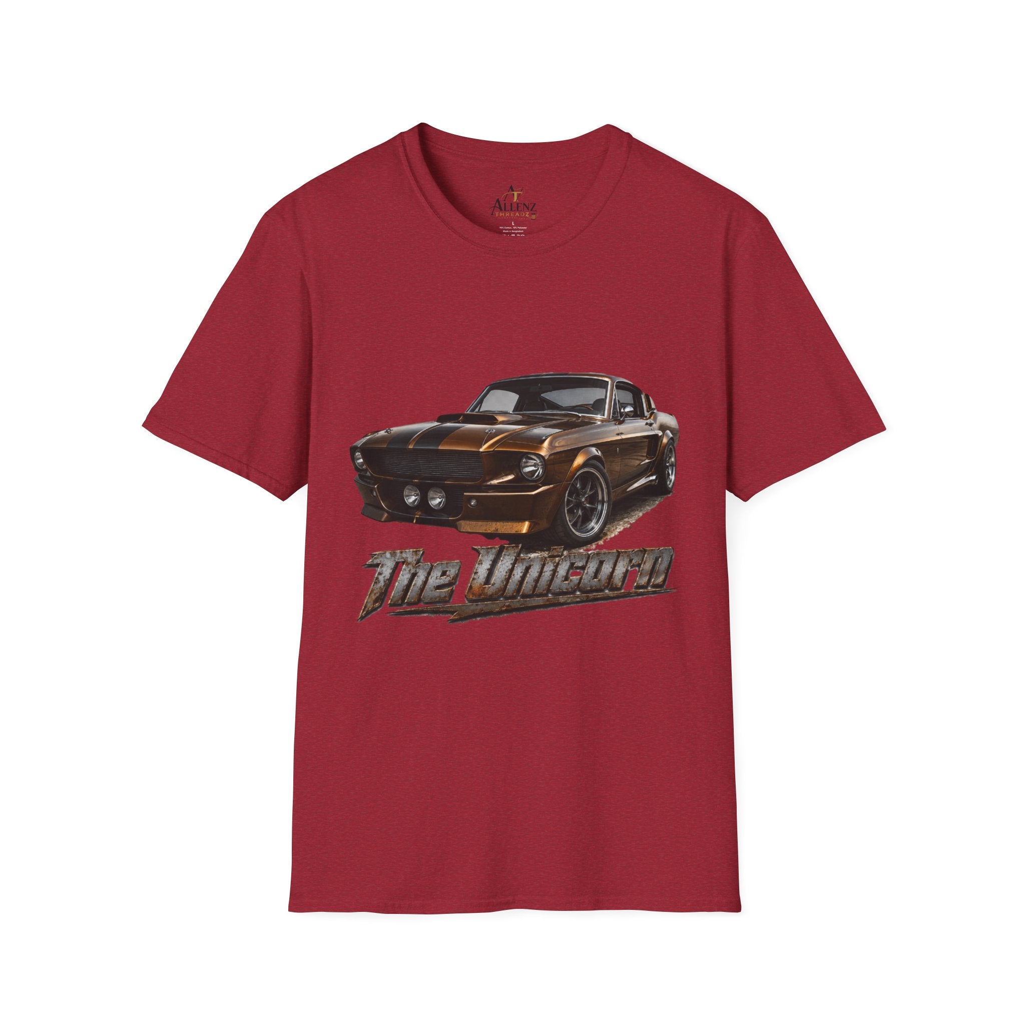 The Unicorn 67 Mustang Unisex Softstyle T-Shirt