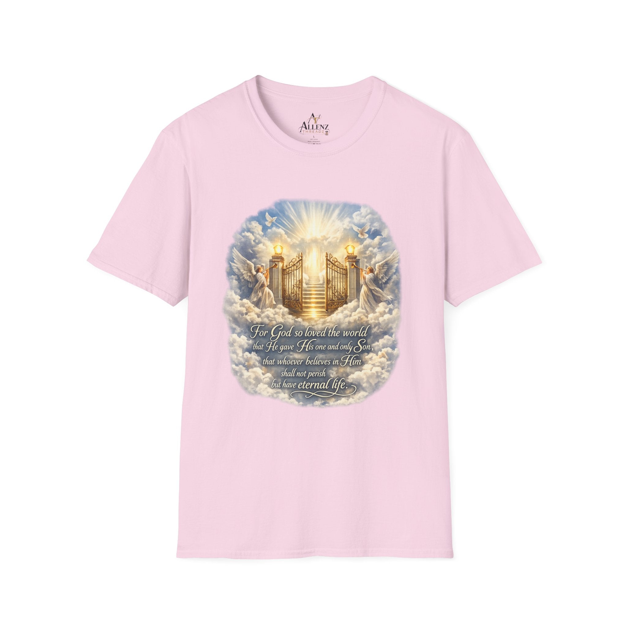 Heavenly Gates T‑Shirt — Inspirational Christian Faith Graphic Tee