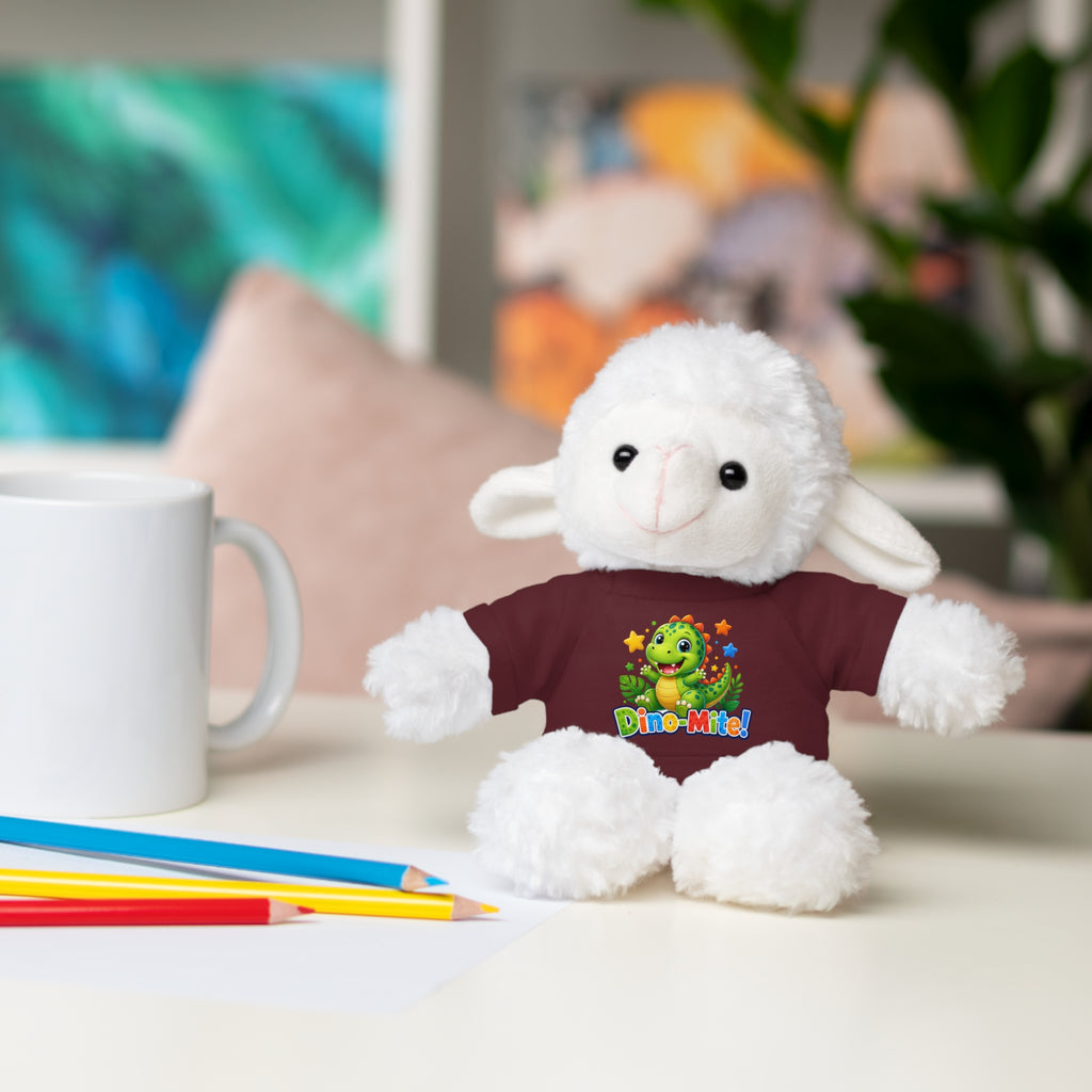 Kids Stuffed Animal with Dino-Mite T-Shirt