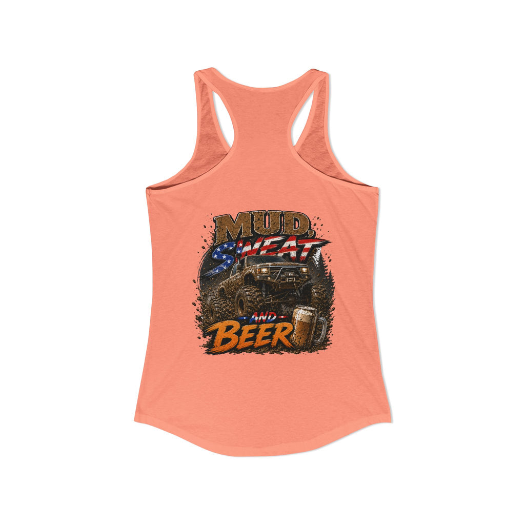 Mud Sweat and Beer Women's Ideal Racerback Tank