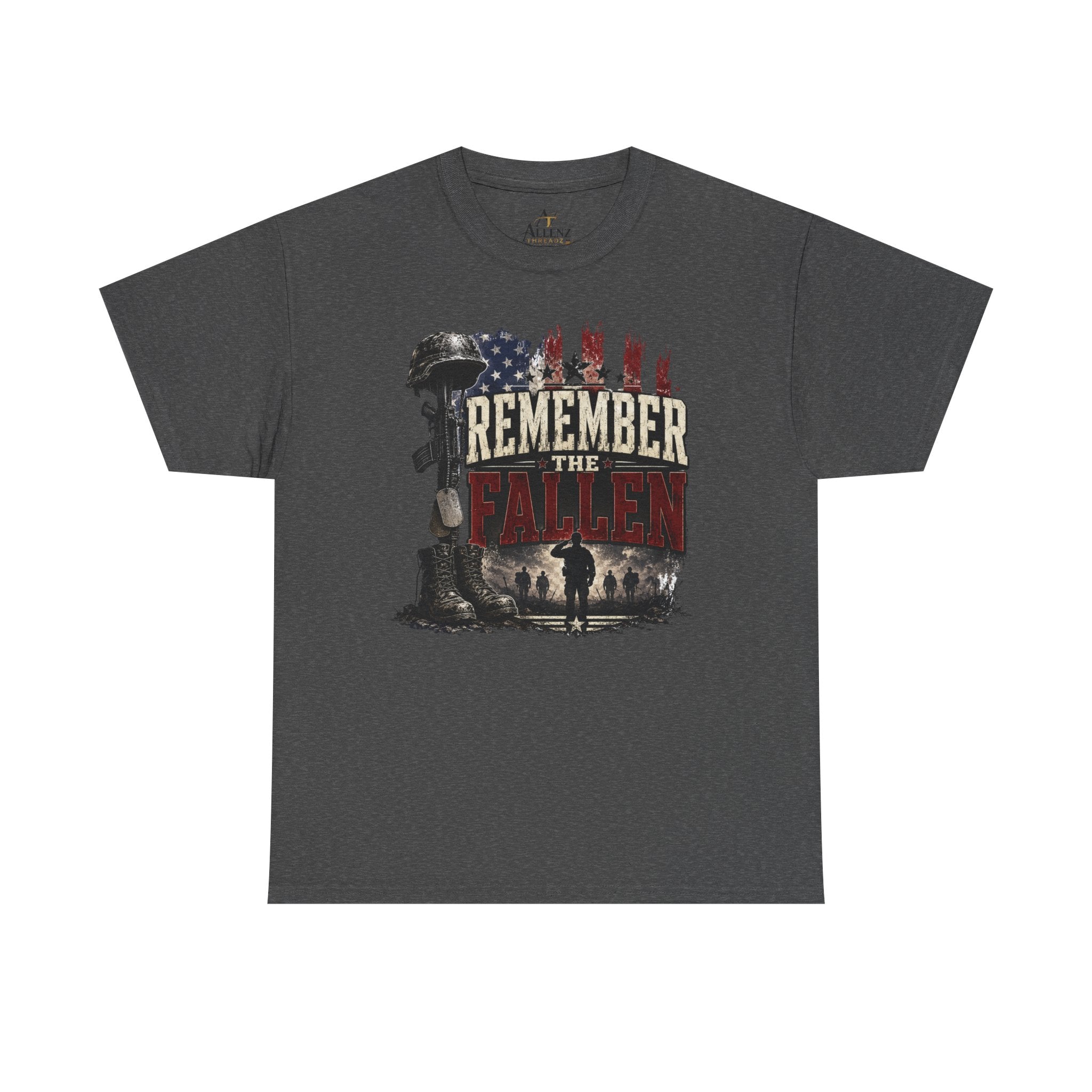 Unisex Heavy Cotton Tee   Military remember the Fallen
