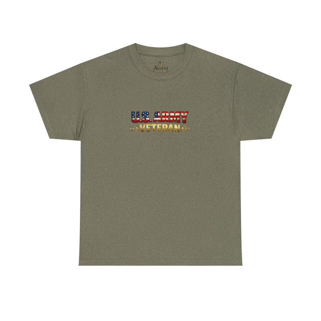 Army Veteran Unisex Heavy Cotton Tee