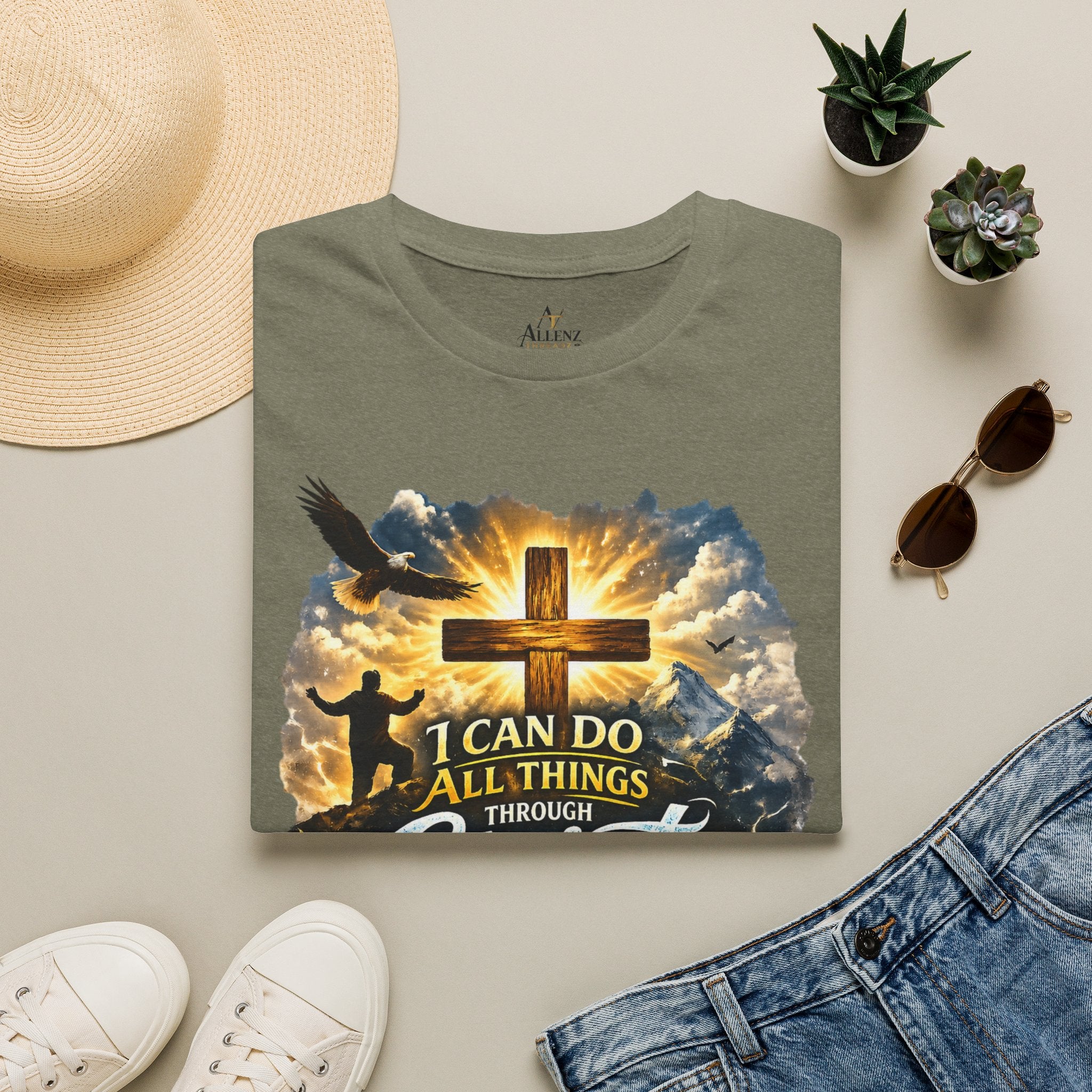 I can do all things through Christ Unisex Softstyle T-Shirt