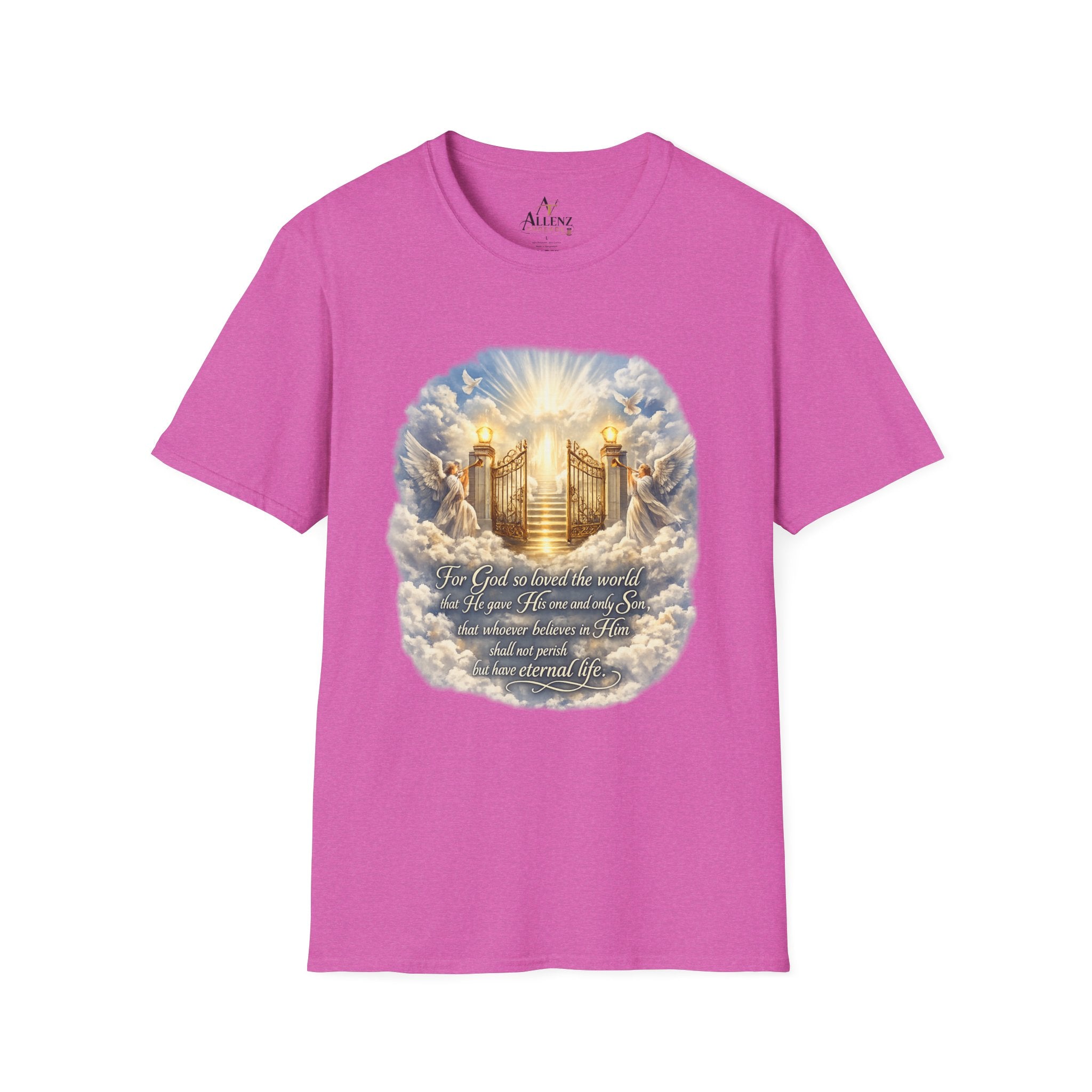 Heavenly Gates T‑Shirt — Inspirational Christian Faith Graphic Tee
