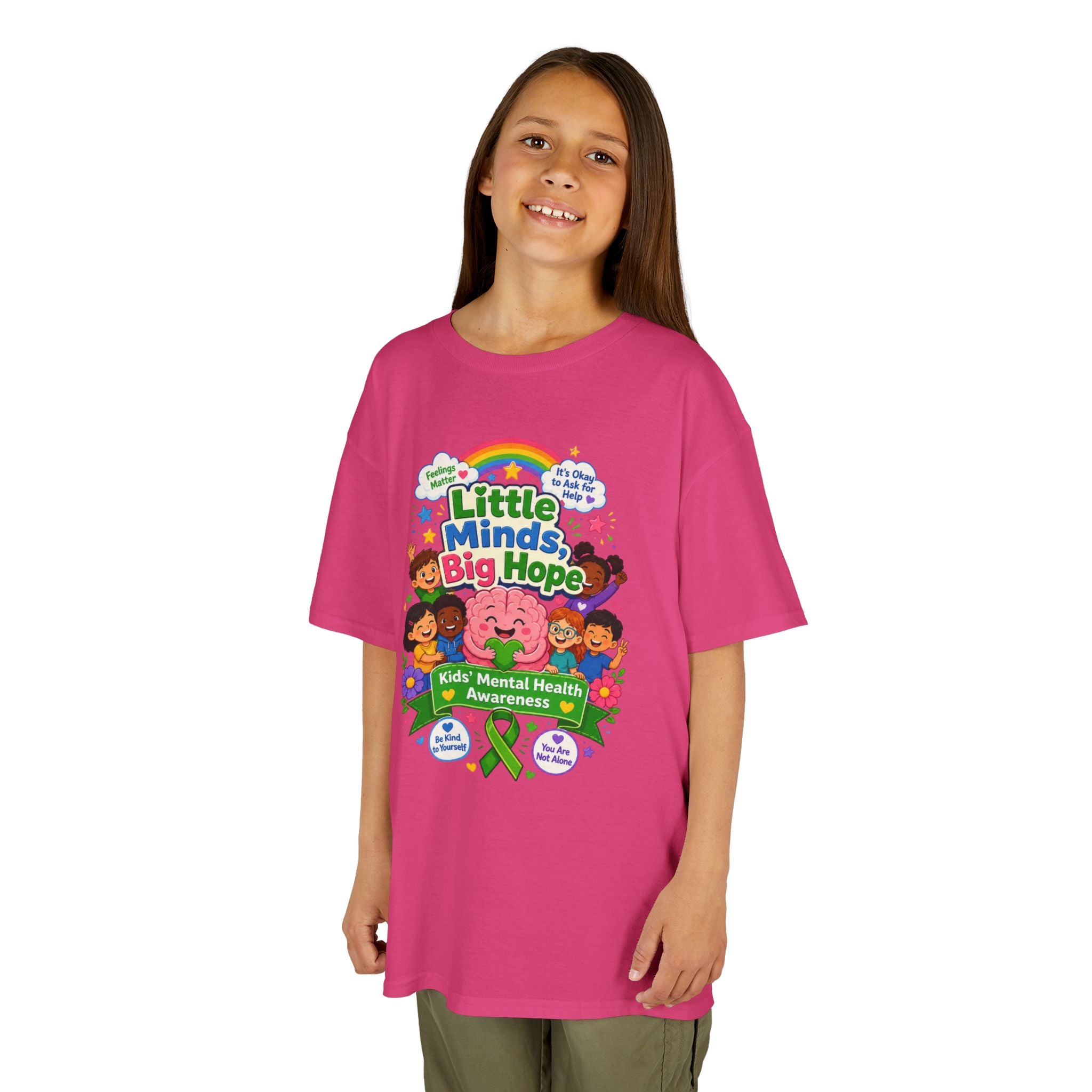 Little Minds Mental Health Kids Heavy Cotton™ Tee
