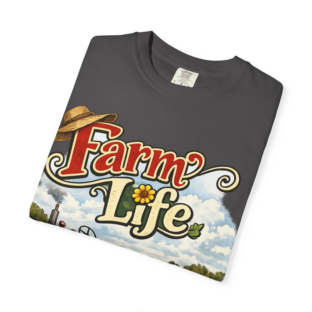 Farm Life T-Shirt — Vintage Tractor Country Graphic Tee