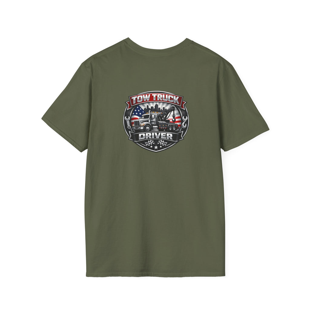 Tow Truck Driver Unisex Softstyle T-Shirt