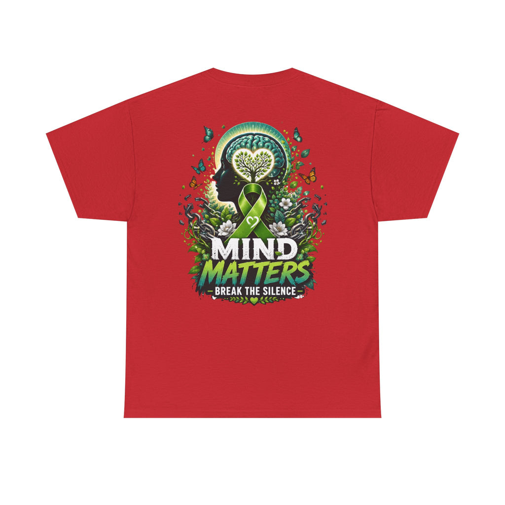 Break the Silence Mental Health Unisex Heavy Cotton Tee
