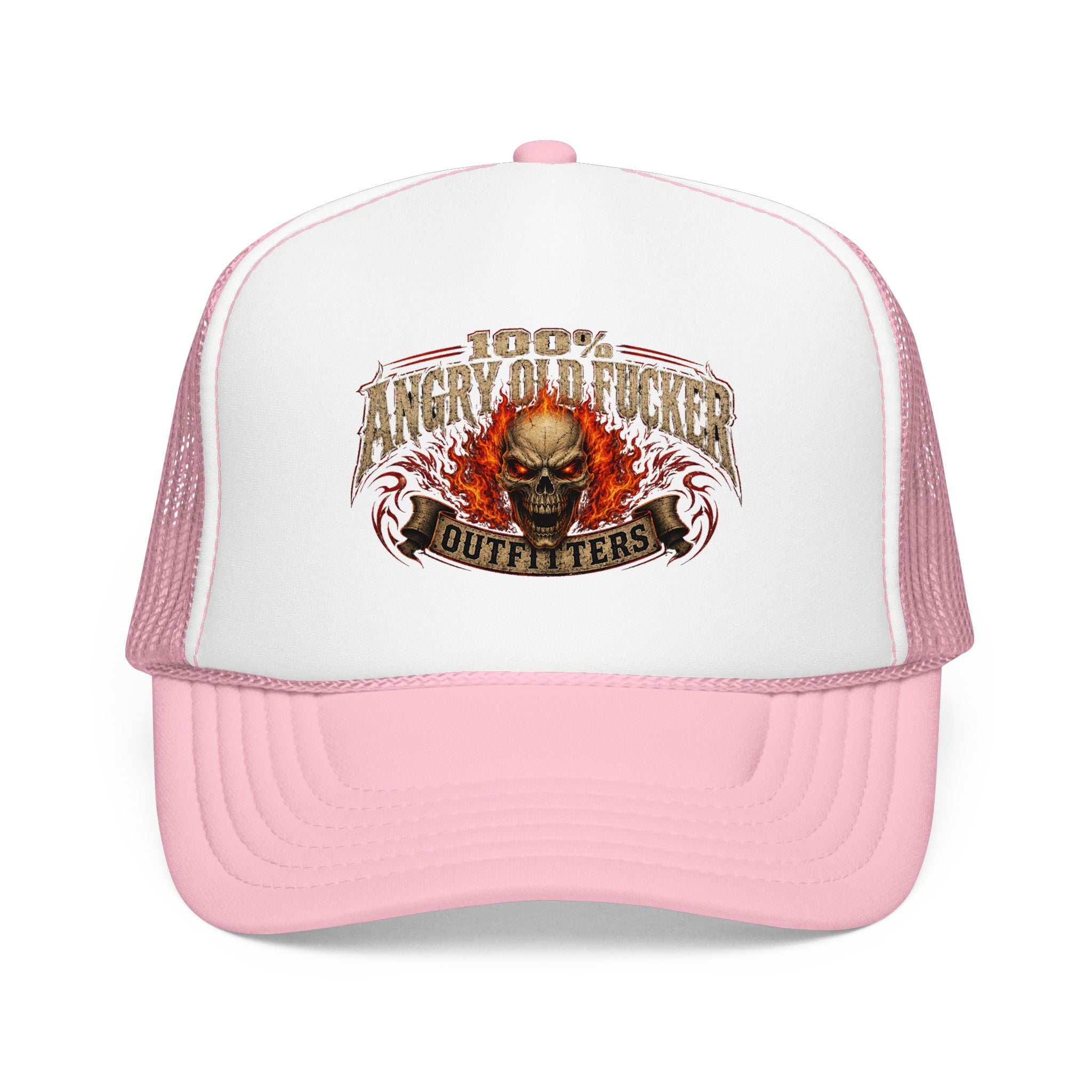Foam Trucker Hat. 100% angry old man.