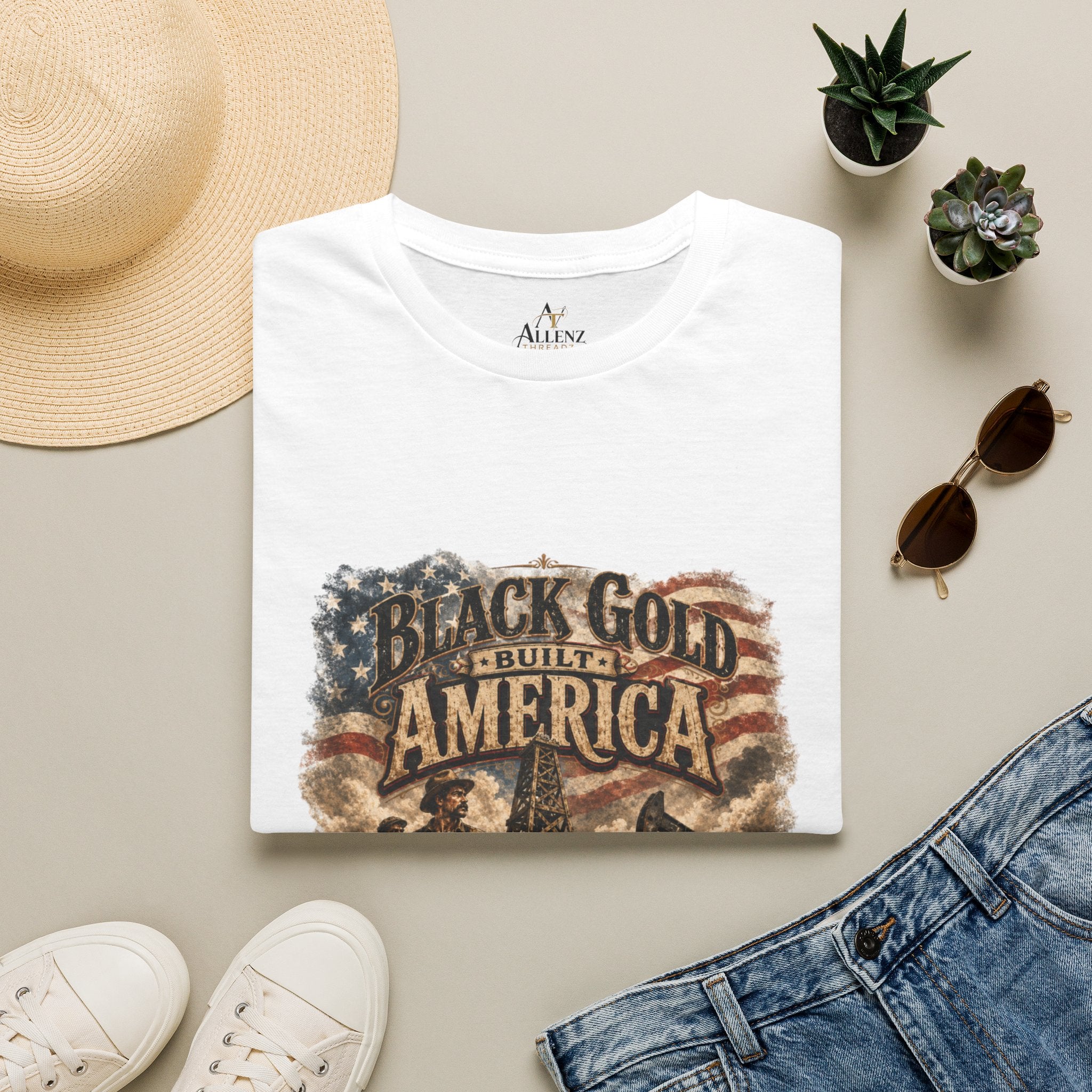 Black Gold Unisex Softstyle T-Shirt