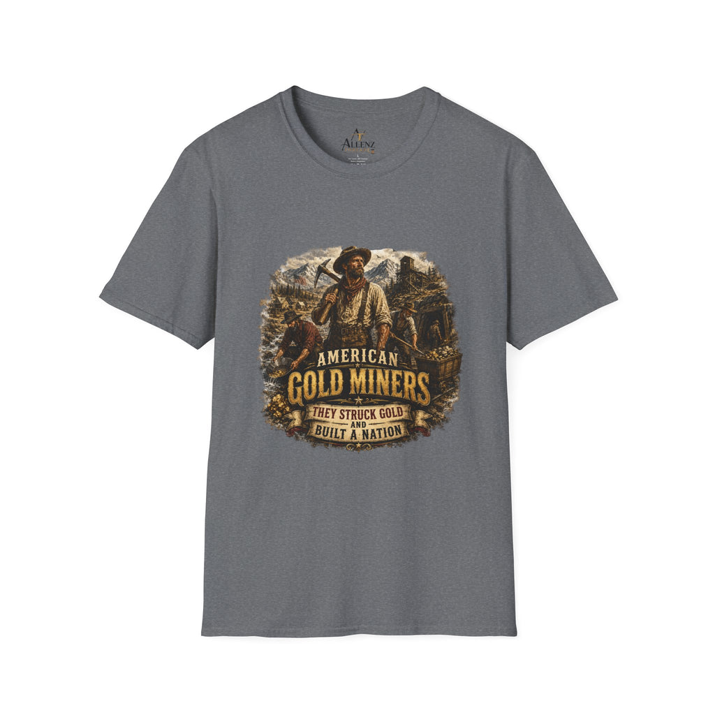 American Gold Miners Unisex Softstyle T-Shirt