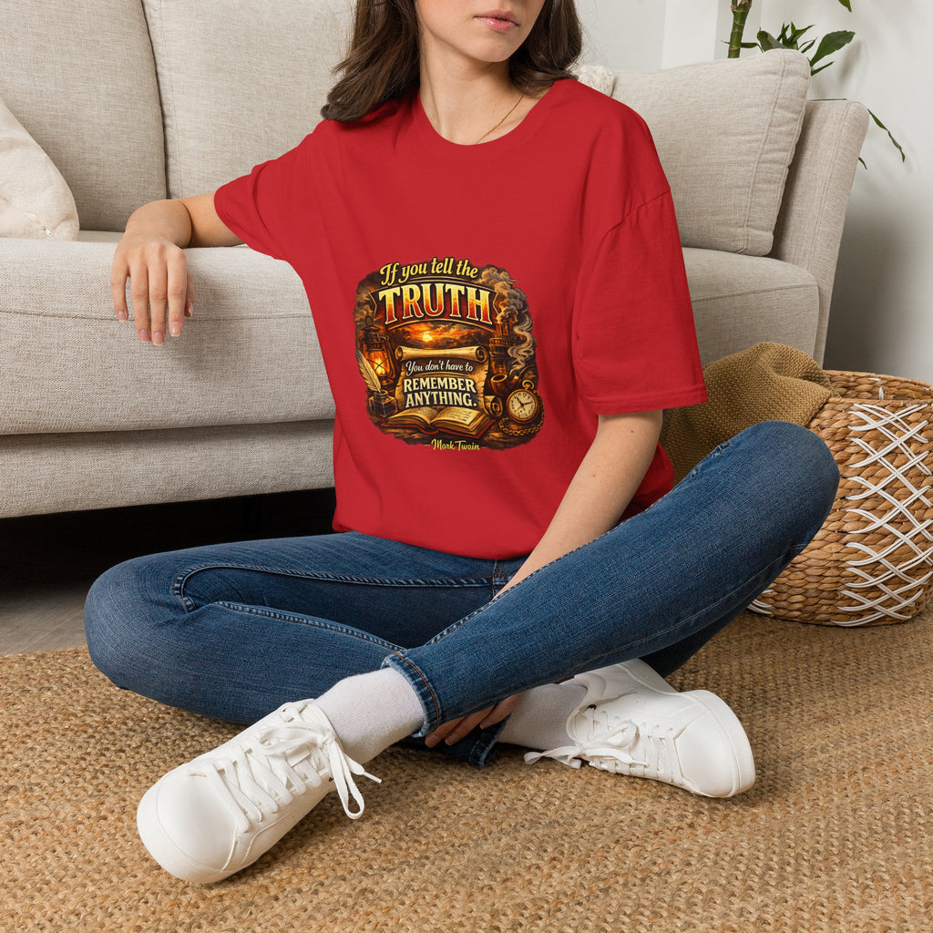 If you tell the truth Unisex Softstyle T-Shirt