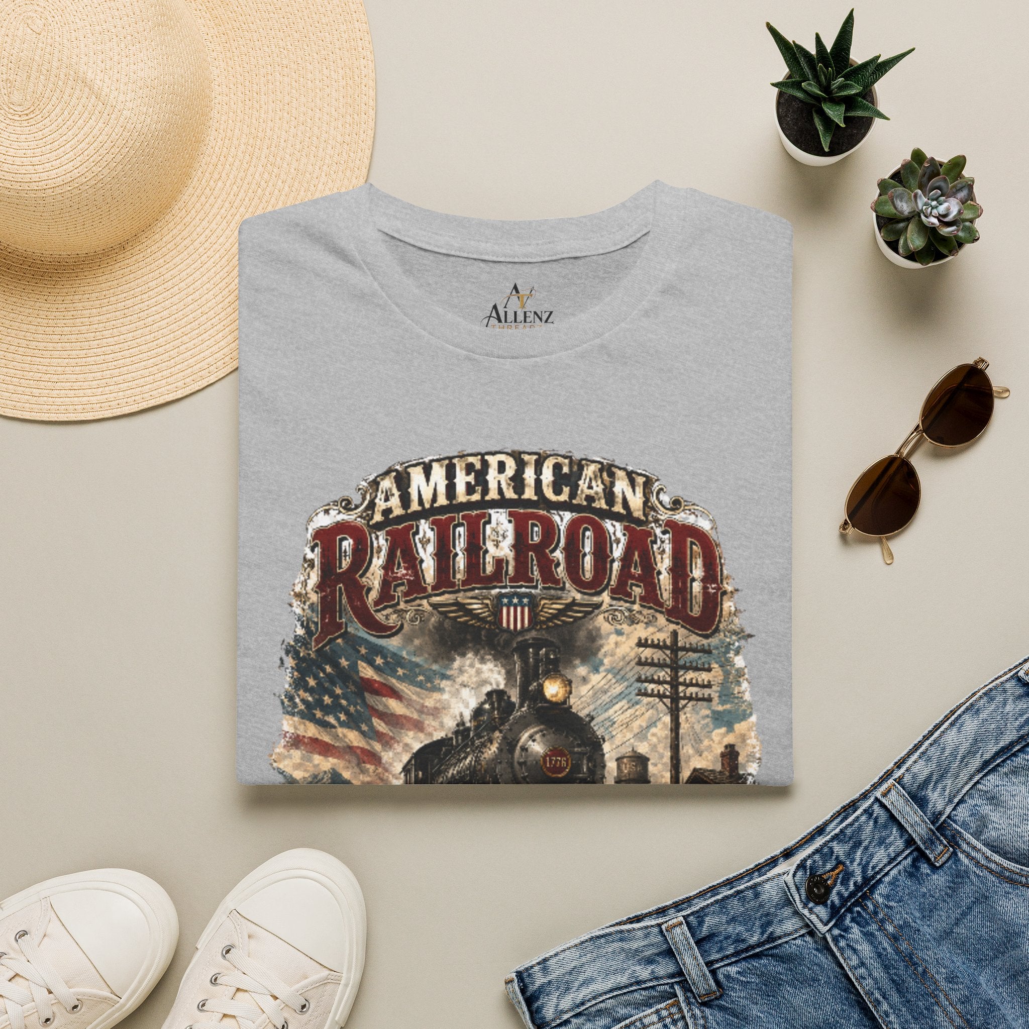 American Railroad Unisex Softstyle T-Shirt