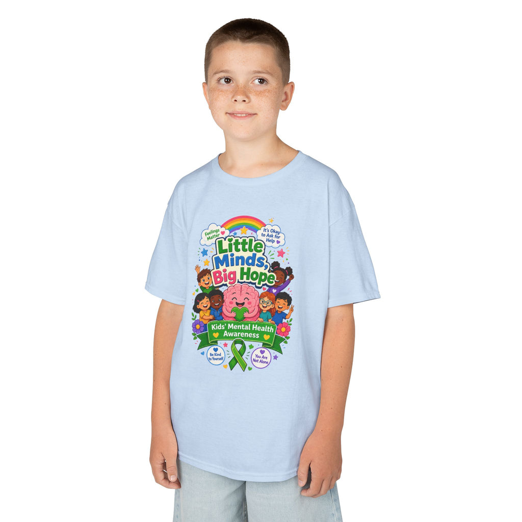 Little Minds Mental Health Kids Heavy Cotton™ Tee