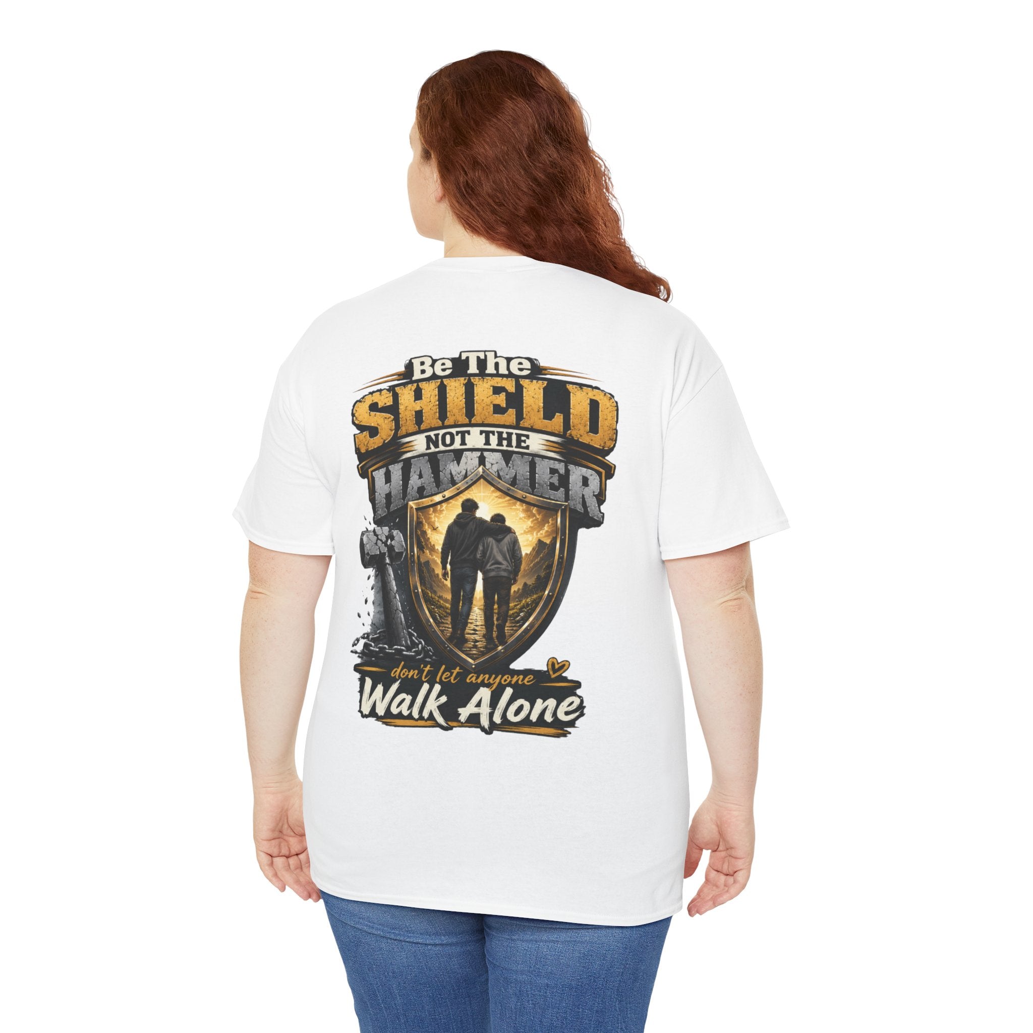 Be The Shield Unisex Heavy Cotton Tee