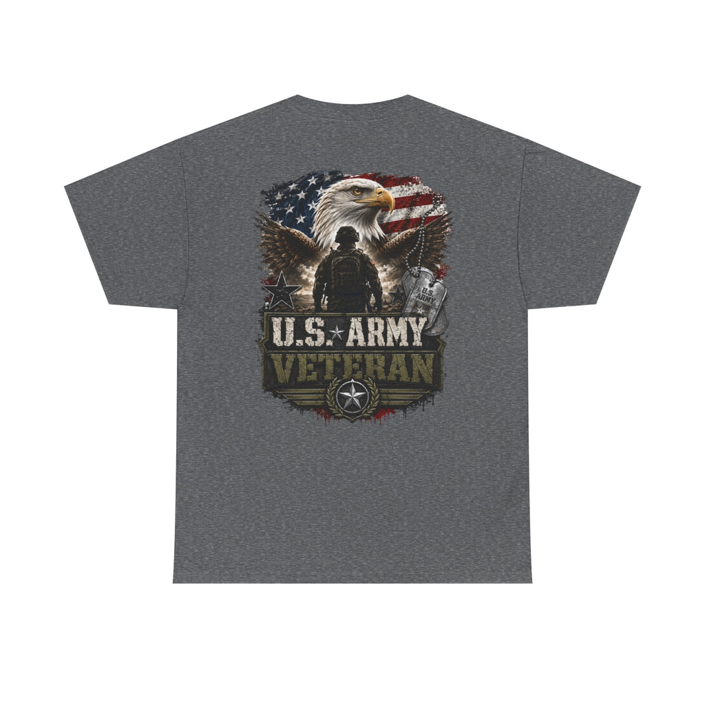 Army Veteran Unisex Heavy Cotton Tee