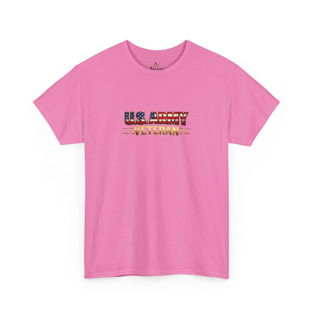 Army Veteran Unisex Heavy Cotton Tee