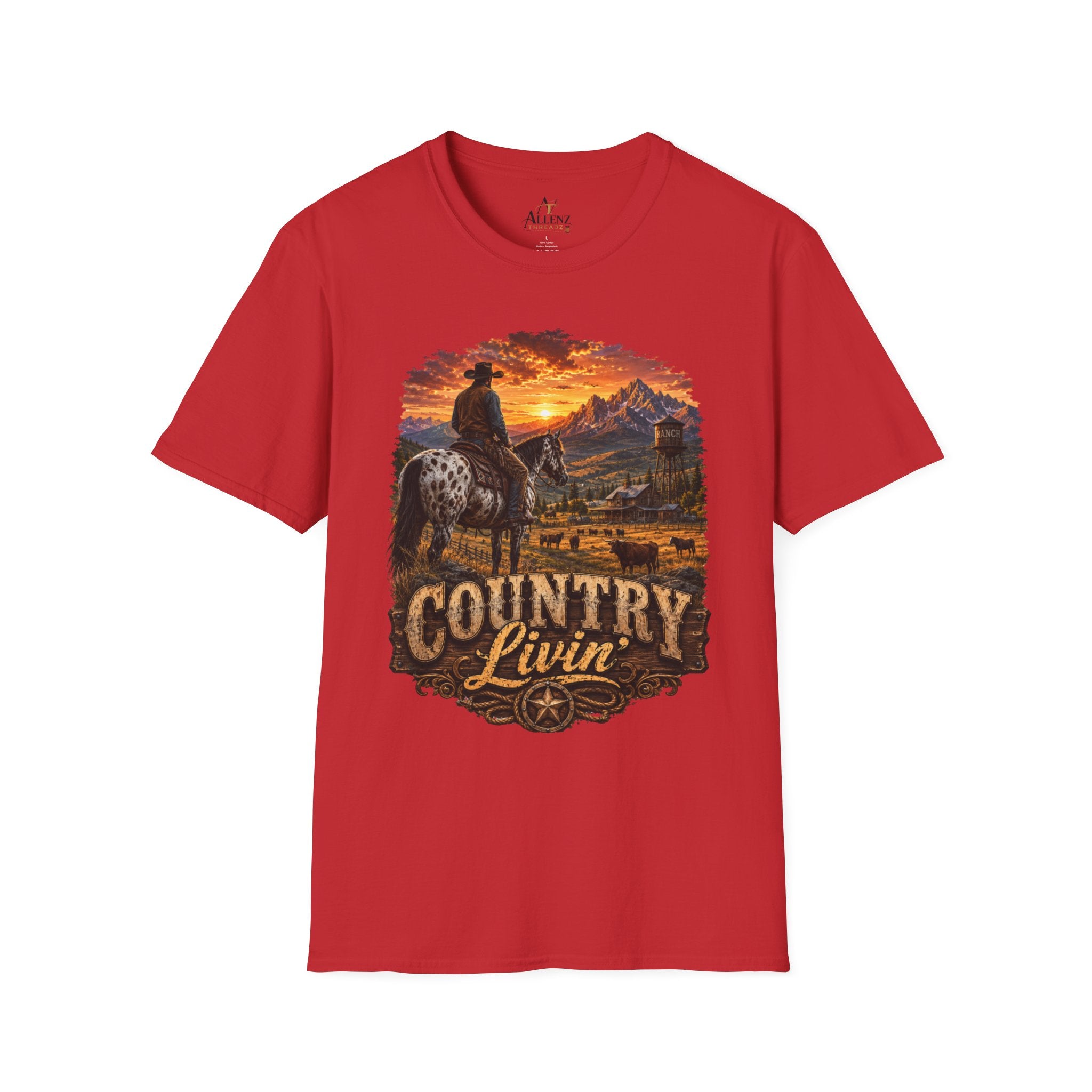 Country Livin' Unisex Softstyle T-Shirt