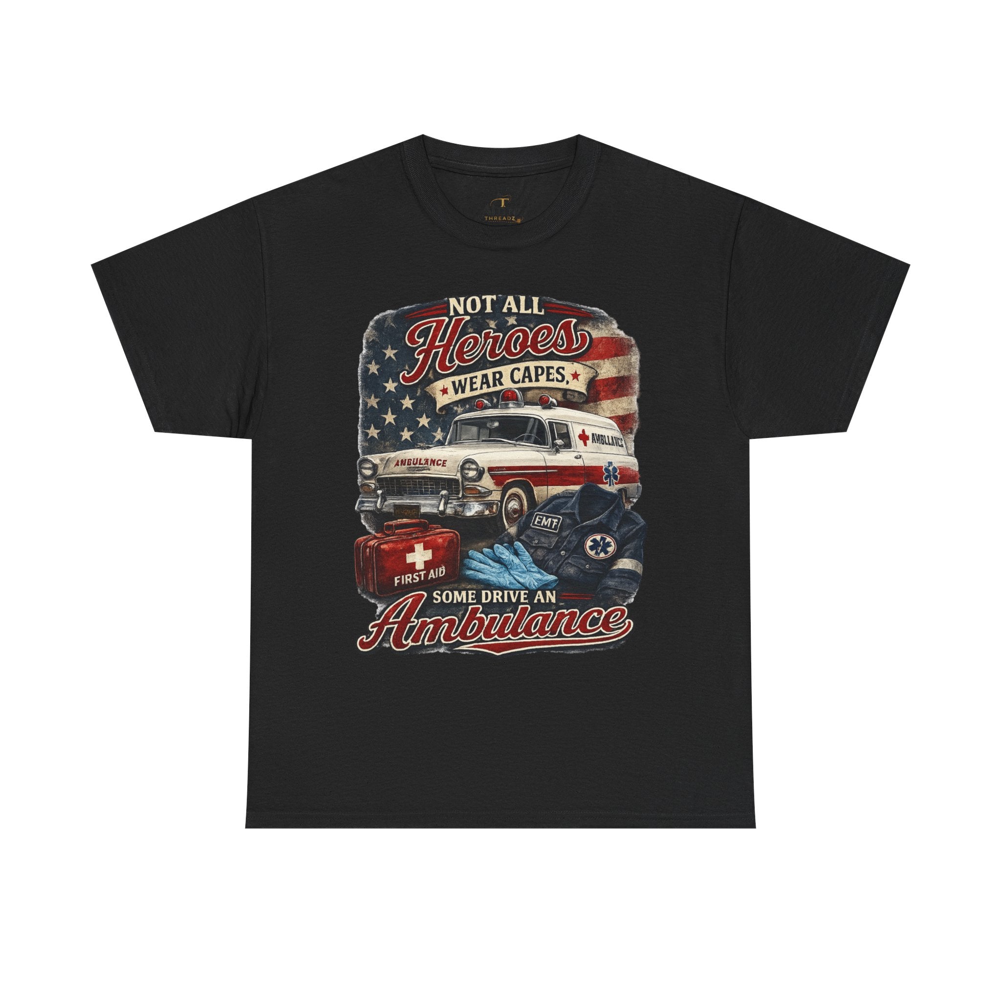 Ambulance Hero Unisex Heavy Cotton Tee