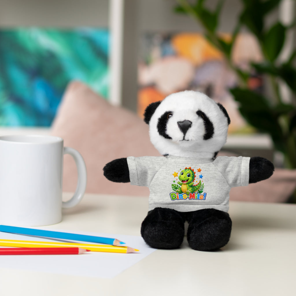 Kids Stuffed Animal with Dino-Mite T-Shirt