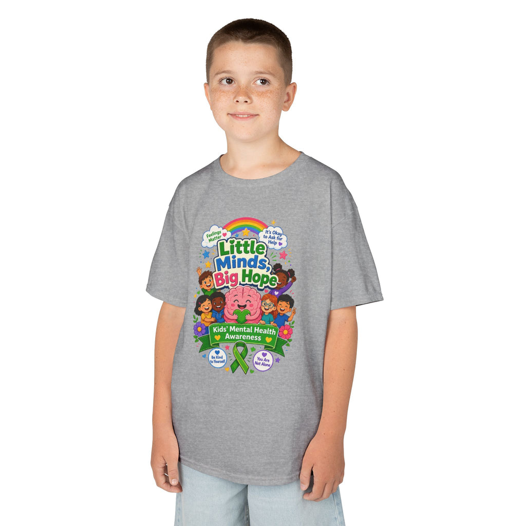 Little Minds Mental Health Kids Heavy Cotton™ Tee