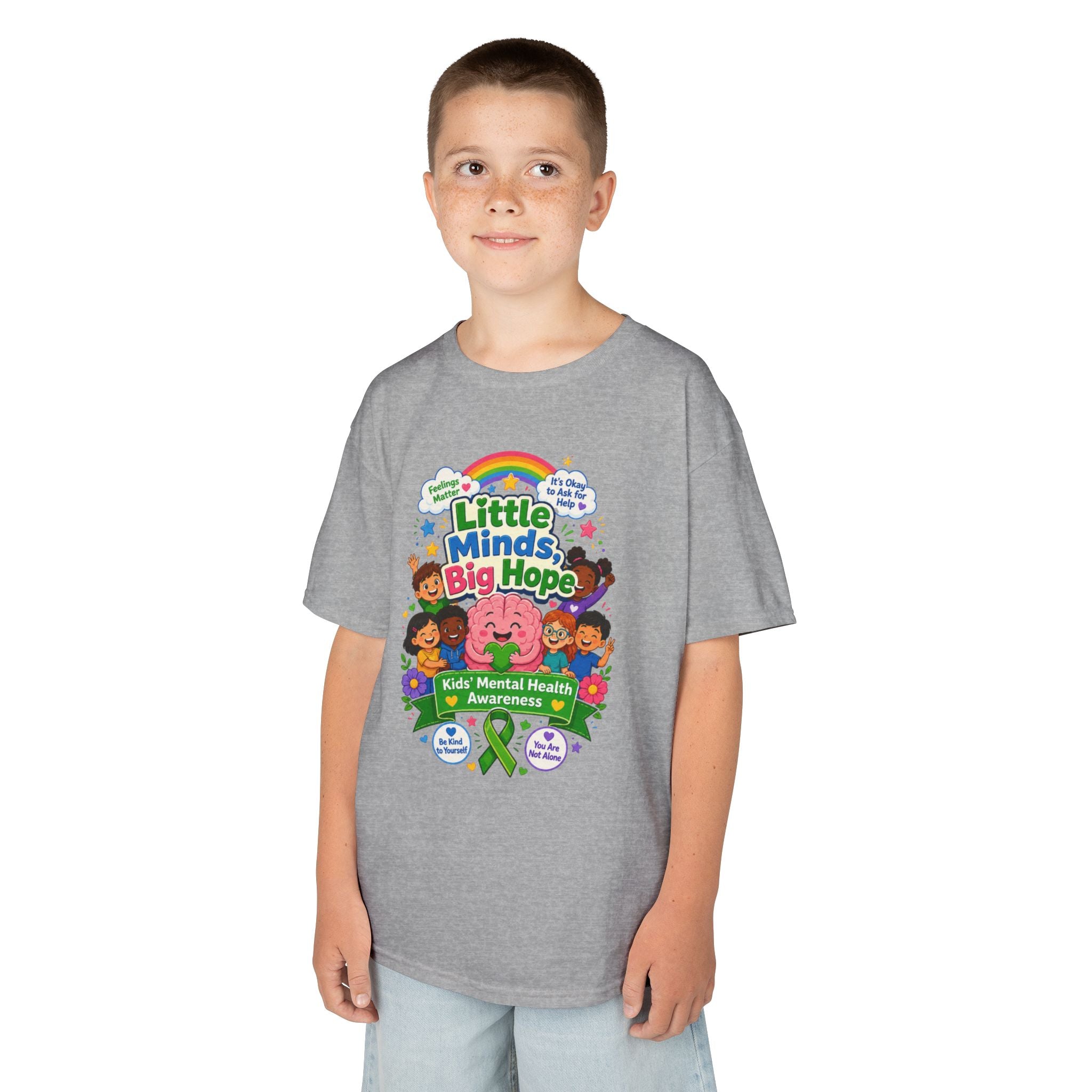 Little Minds Mental Health Kids Heavy Cotton™ Tee