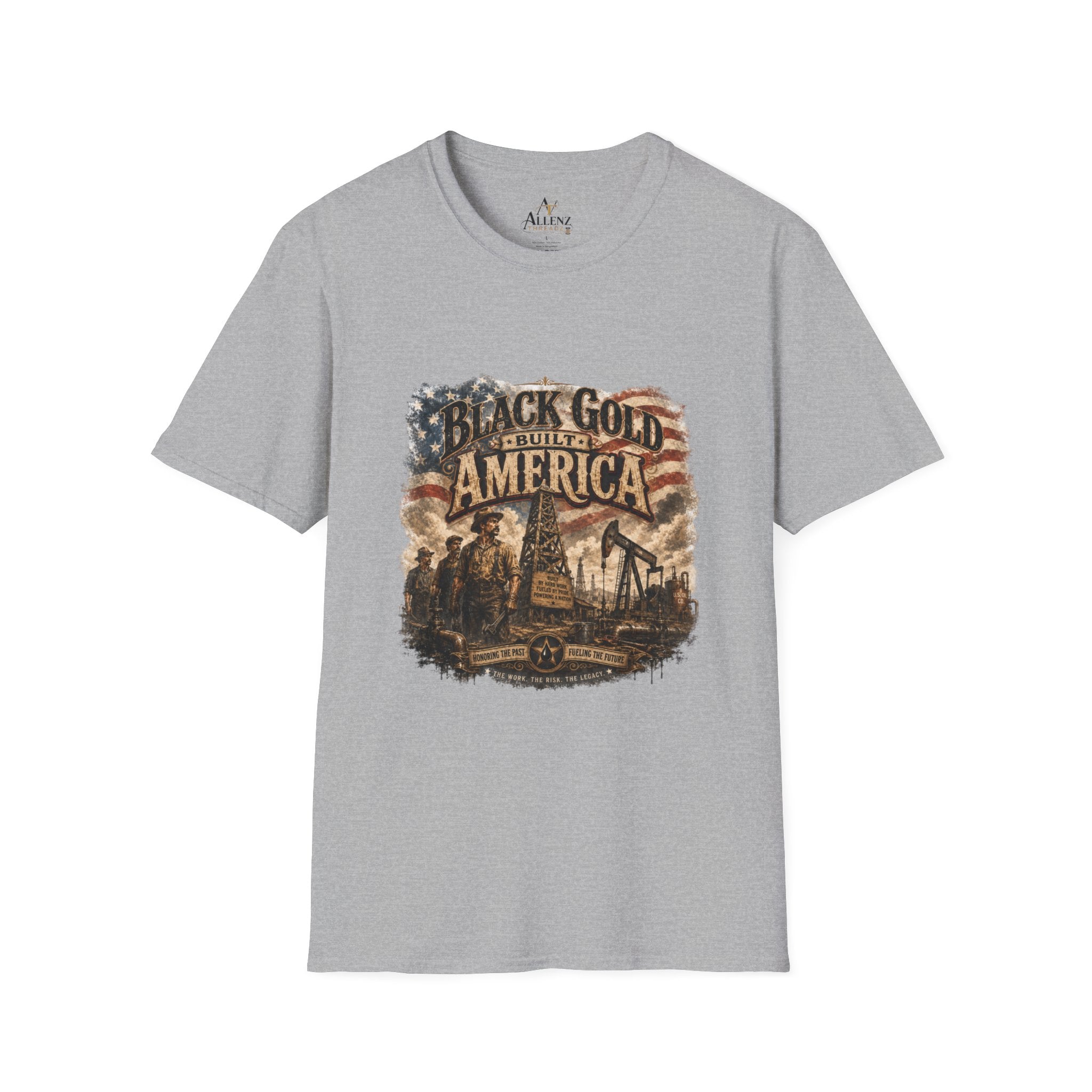 Black Gold Unisex Softstyle T-Shirt