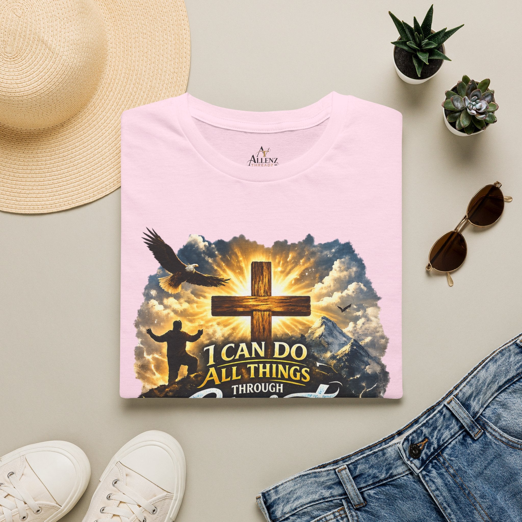 I can do all things through Christ Unisex Softstyle T-Shirt