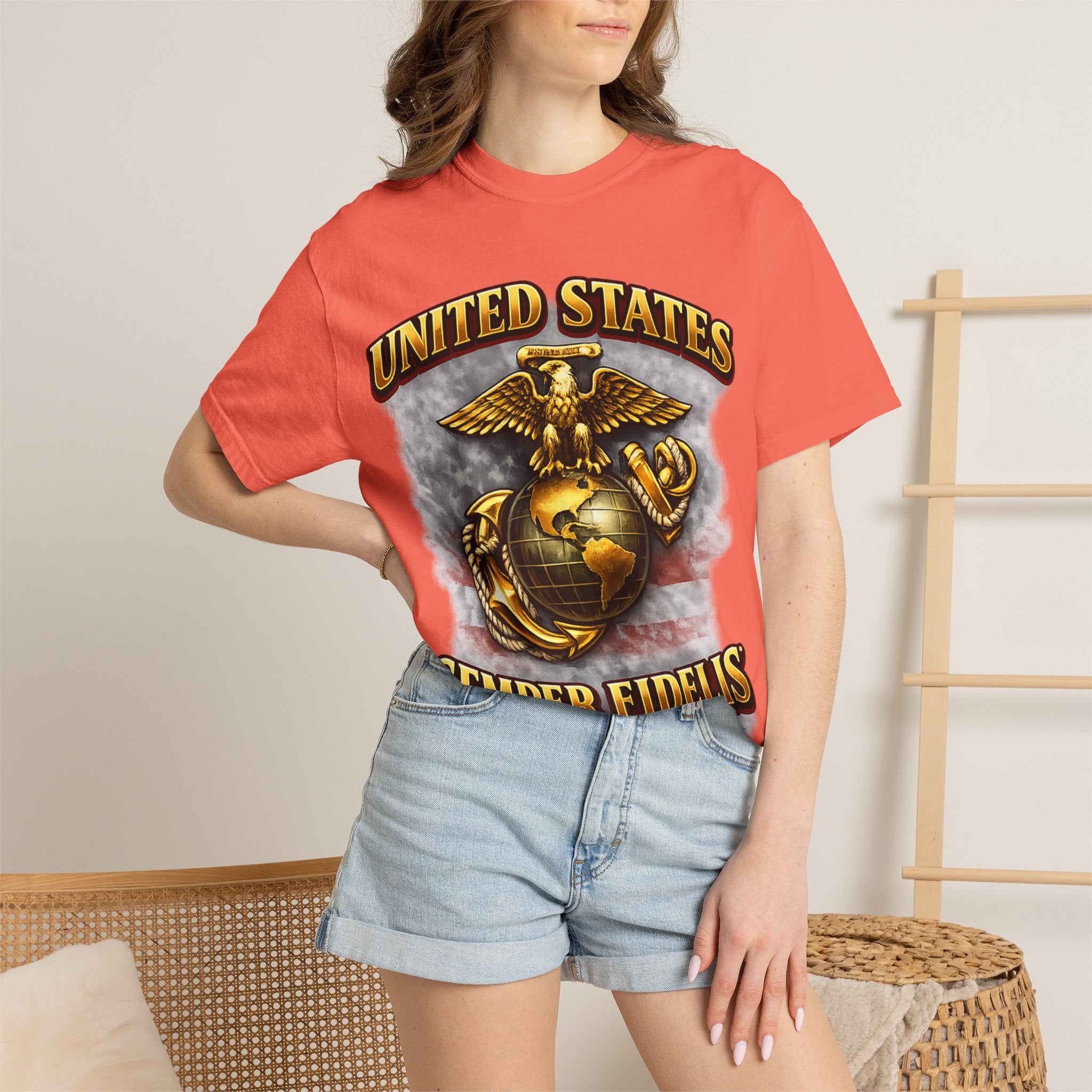 T-Shirt — United States Marines Semper Fidelis
