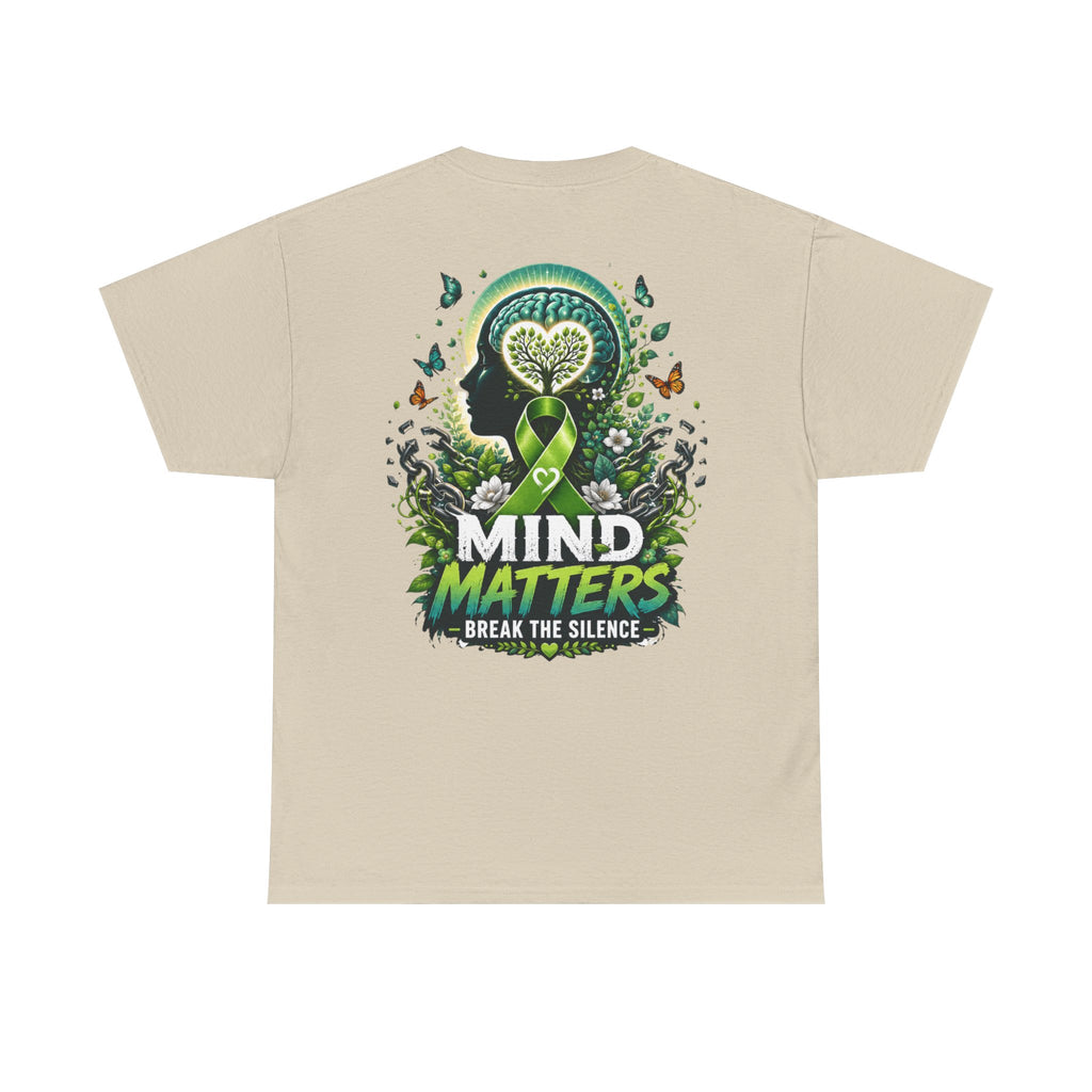 Break the Silence Mental Health Unisex Heavy Cotton Tee