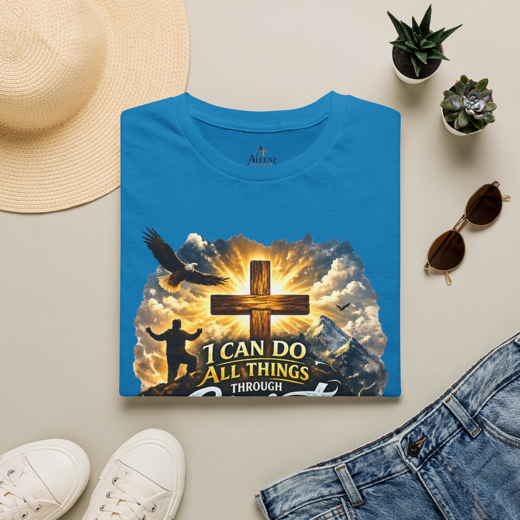 I can do all things through Christ Unisex Softstyle T-Shirt
