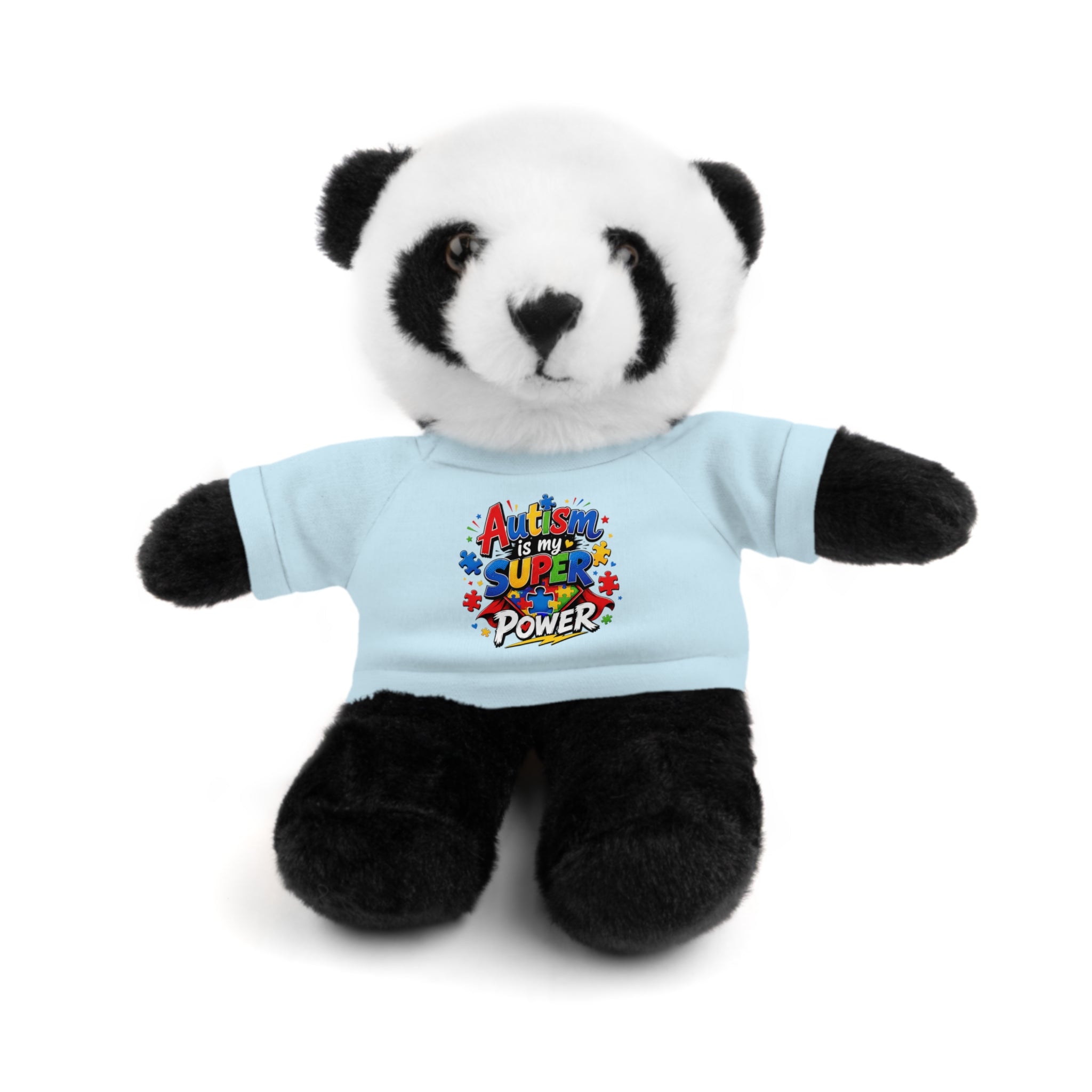 Kids Stuffed Animal with Autism T-Shirt